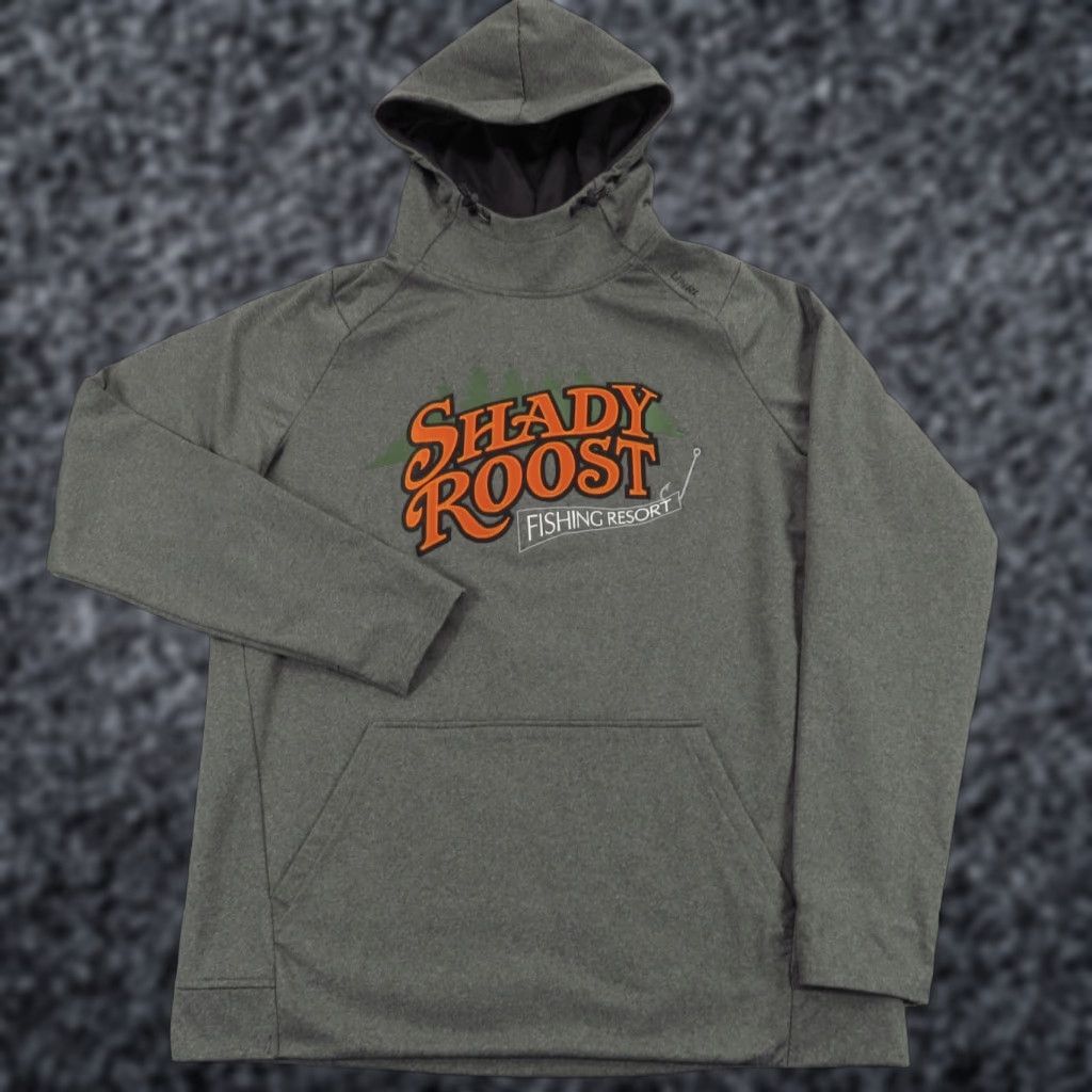 Vintage UNRL Hoodie Mens Medium Crossover Heather Grey Shady Roost Canada Canadian Hunt Shirt? Size US M / EU 48-50 / 2 - 1 Thumbnail
