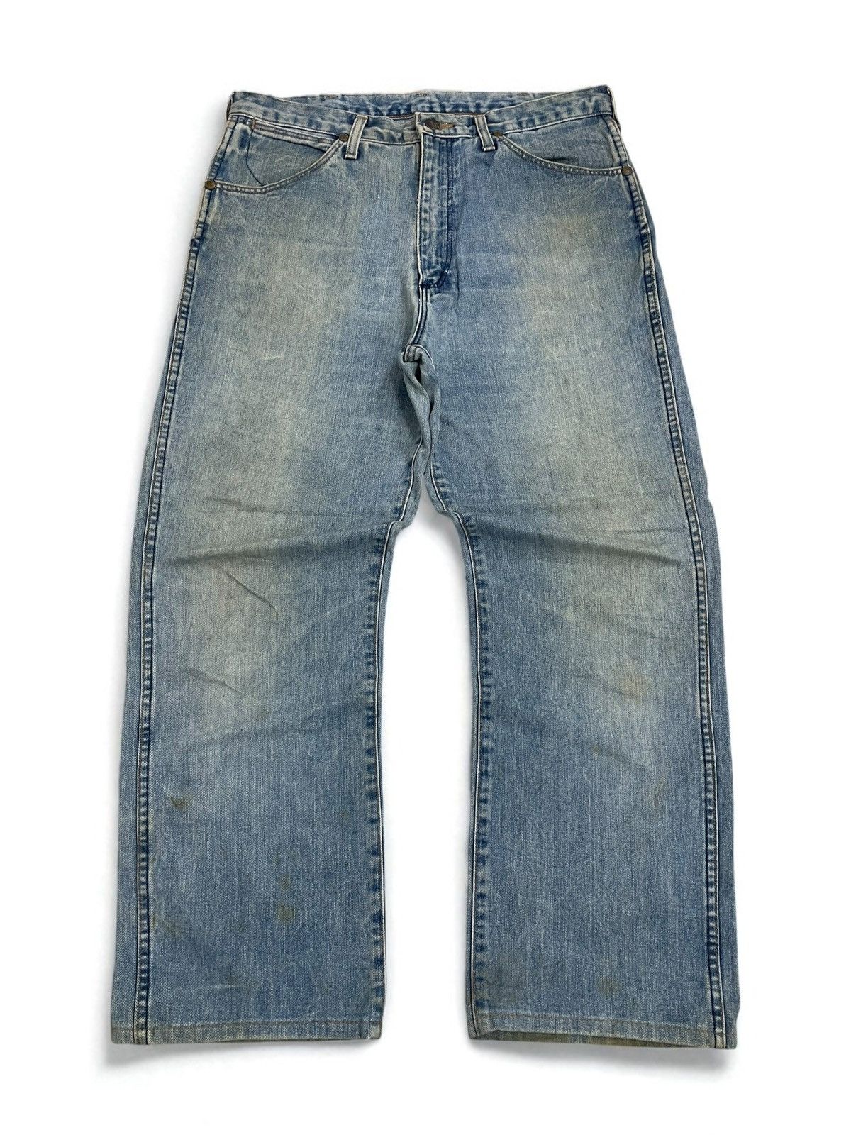 Wrangler Defect Rare Vintage Wrangler Scovill Button Japan Size US 34 / EU 50 - 1 Thumbnail