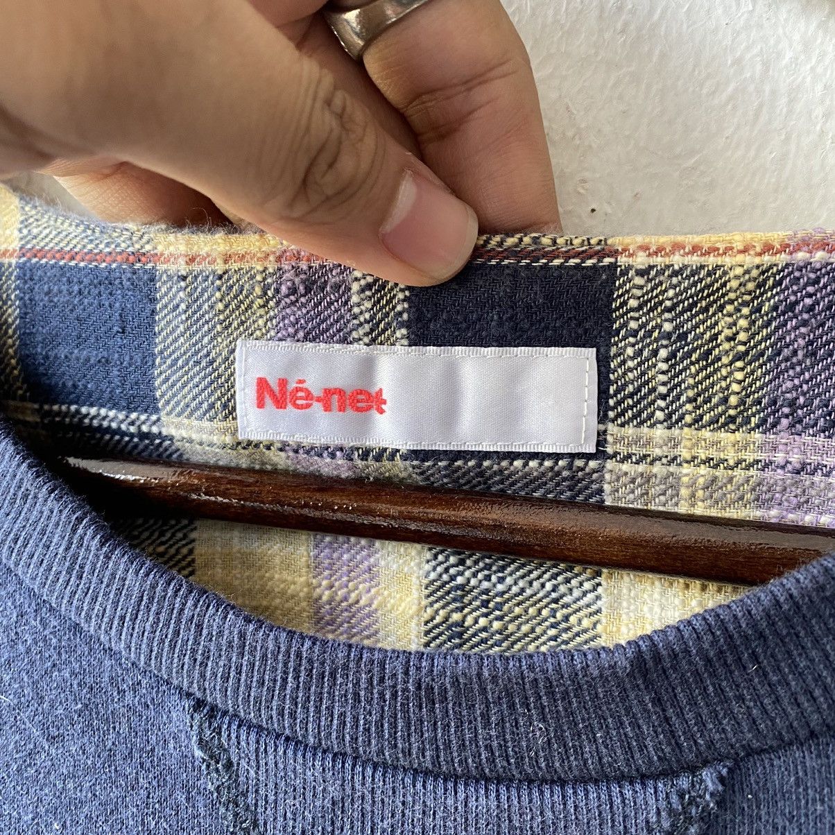 Ne-Net Ne-net by Issey Miyake Sweatshirt Reconstruct Flannel Size US M / EU 48-50 / 2 - 5 Thumbnail