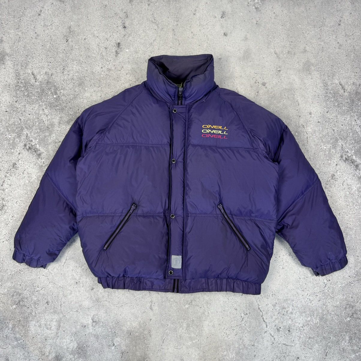 O'Neill × Vintage Vintage O’Neill 90s Puffer Down Jacket Surf Style Size US M / EU 48-50 / 2 - 3 Thumbnail
