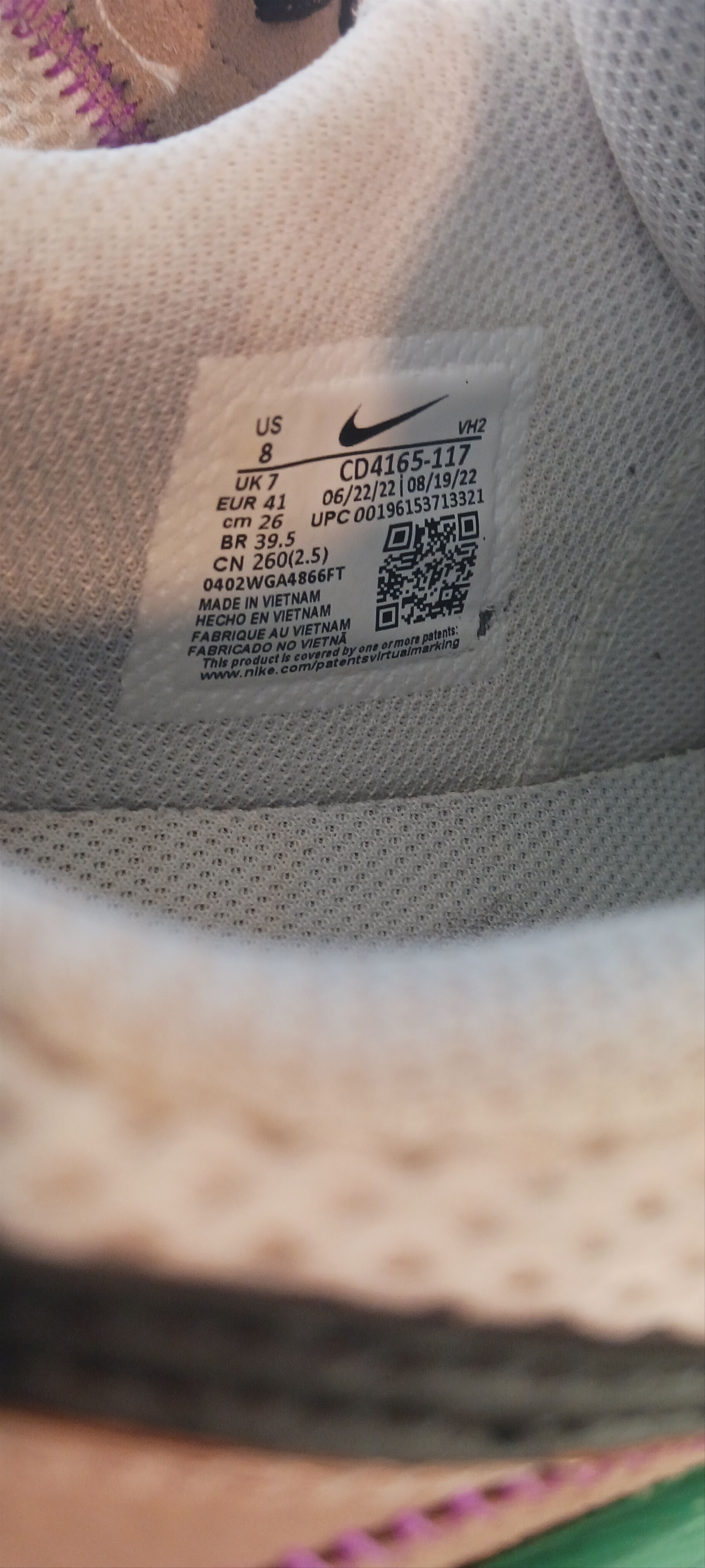 Nike Nike AIR MAX Excee 'Sail Hemp Stadium Green Size US 8 / EU 41 - 6 Thumbnail