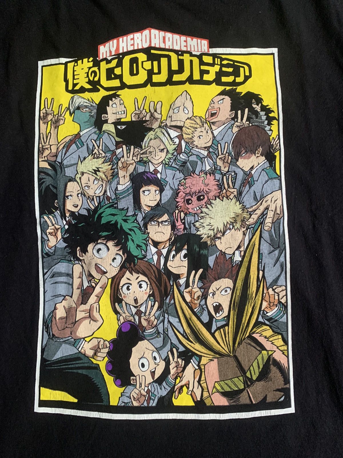 Anime × Japanese Brand My Hero Academia Anime Tee Size US XL / EU 56 / 4 - 2 Thumbnail