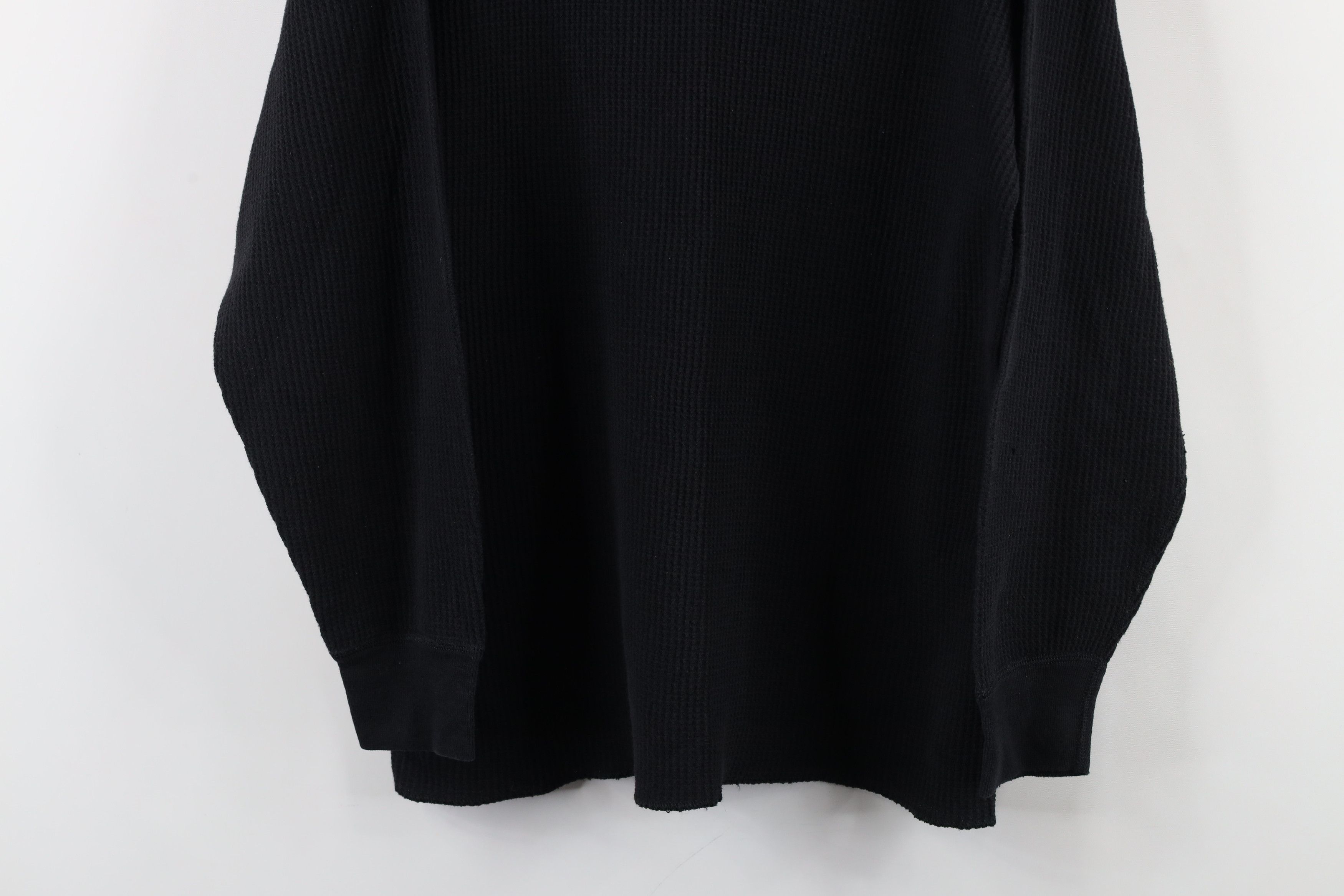 Vintage Vintage 90s Streetwear Waffle Knit Long Sleeve T-Shirt Size US XL / EU 56 / 4 - 3 Thumbnail