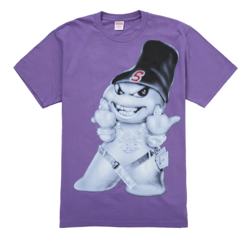 Supreme Supreme Snowman Tee Purple Size L Size US L / EU 52-54 / 3 - 1 Thumbnail