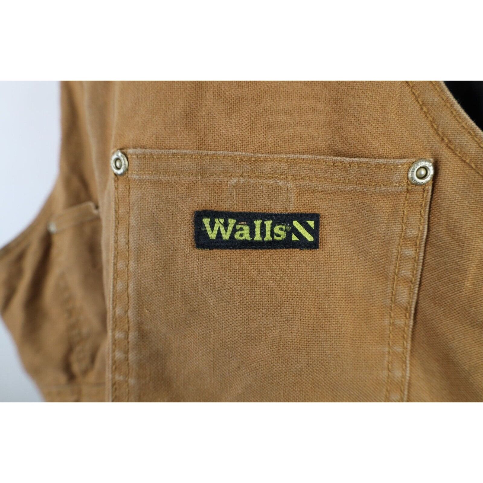 Vintage × Walls Vintage Walls Mens Distressed Quilted Insulated Overalls Size US 32 / EU 48 - 6 Thumbnail