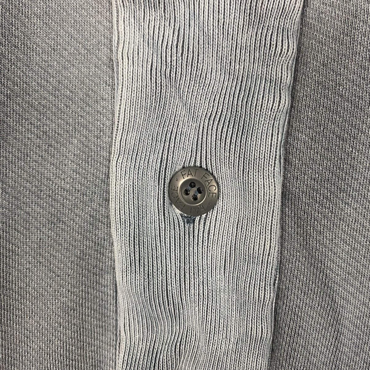 Japanese Brand Vintage Indigo Sweatshirt Half Button Fat Face Size US L / EU 52-54 / 3 - 14 Thumbnail