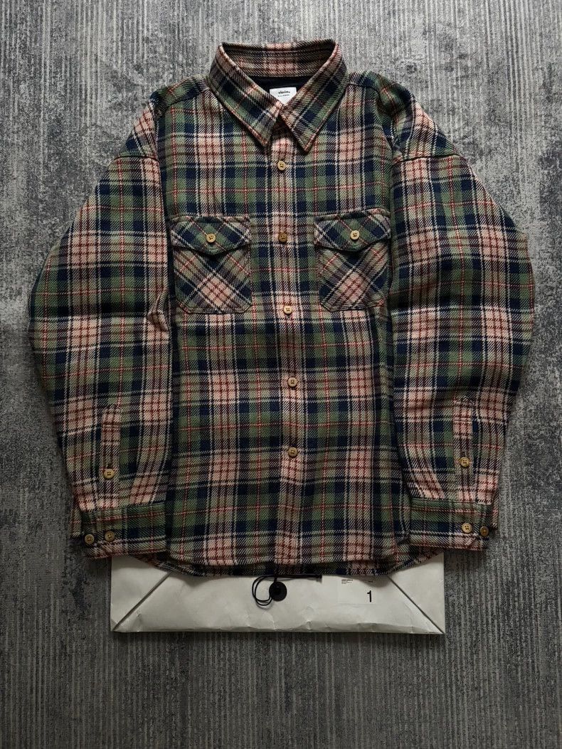 Visvim VisvimVISVIM Lumber Check Long Sleeve Shirt-2504 Size US M / EU 48-50 / 2 - 1 Thumbnail