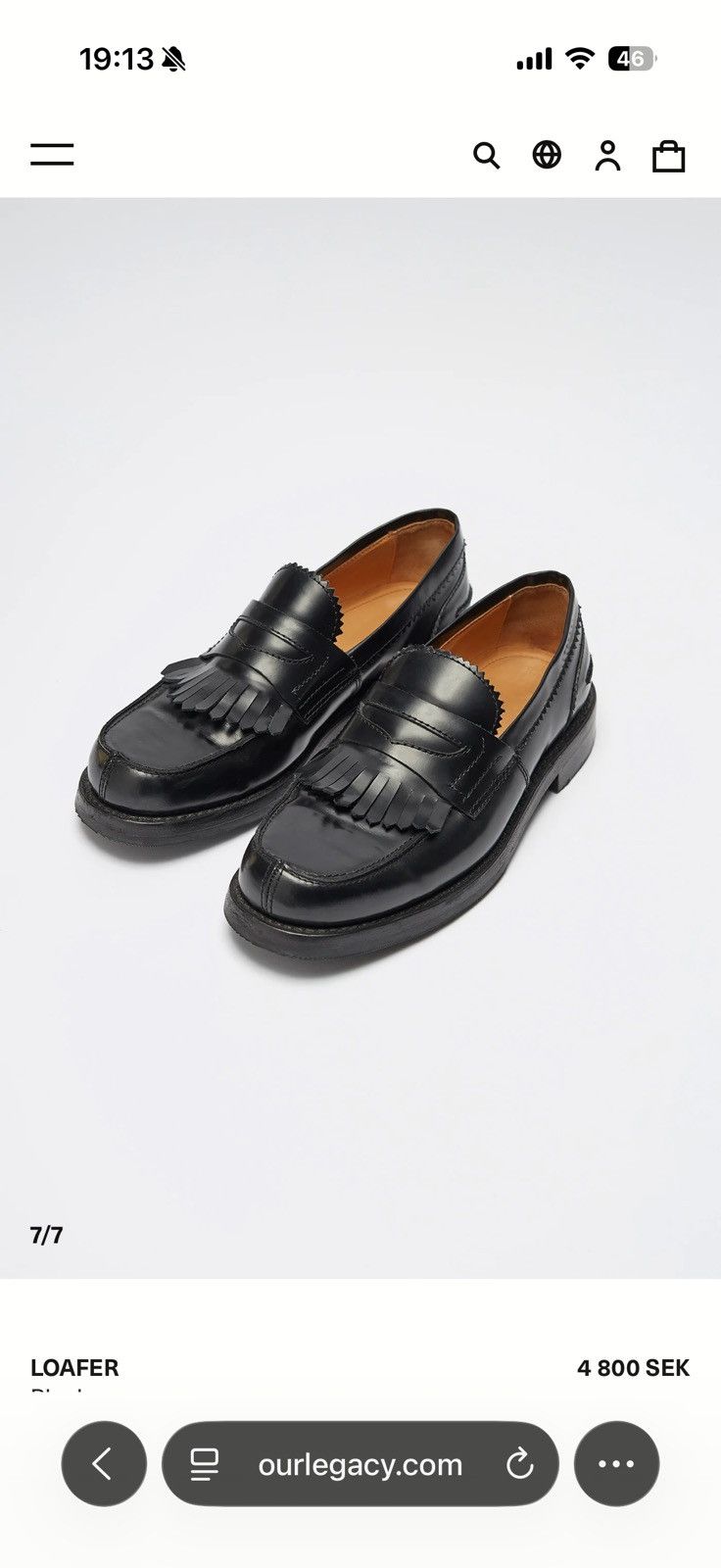 Our Legacy OUR LEGACY LOAFER Size US 13 / EU 46 - 1 Thumbnail