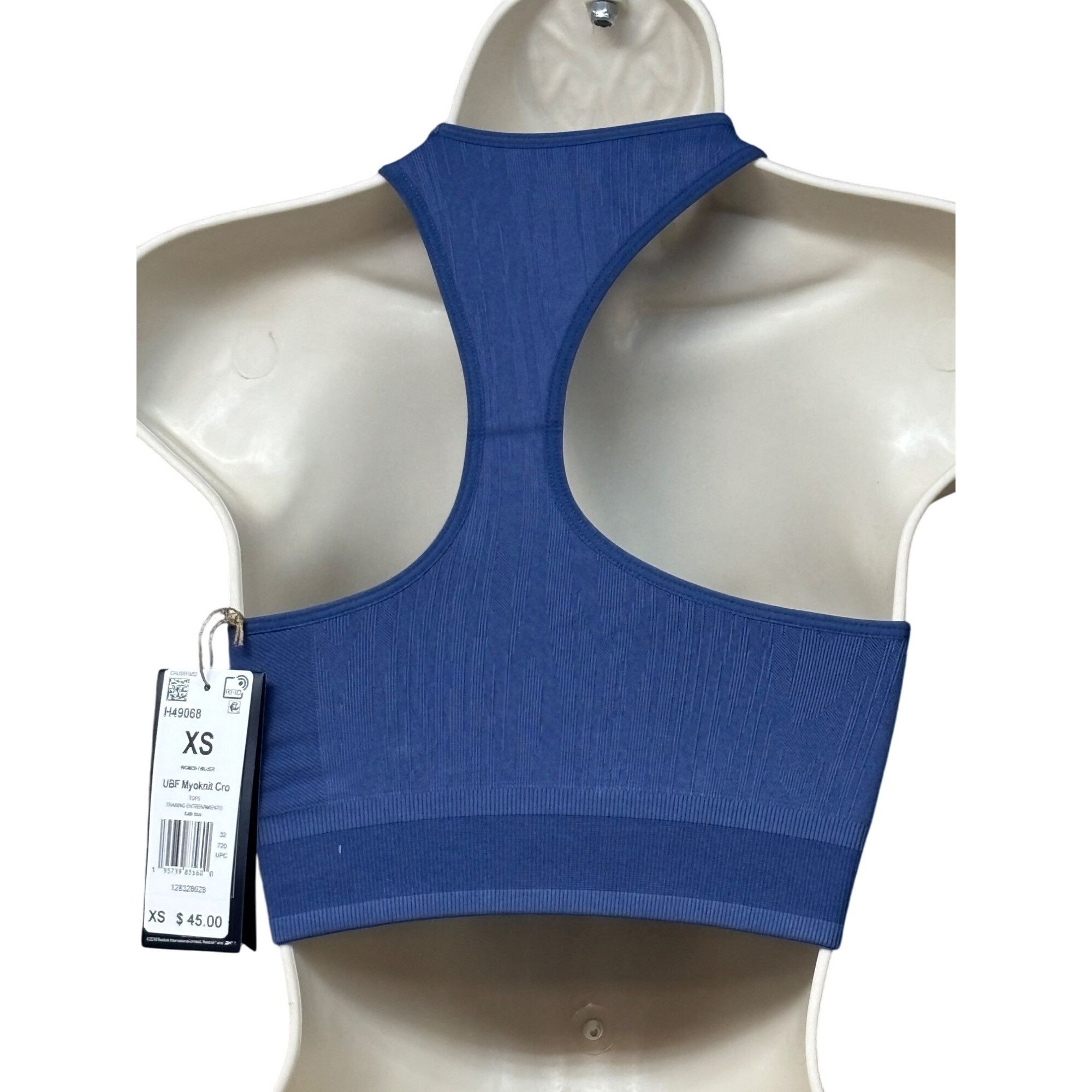 Reebok Reebok Women's United by Fitness Myoknit Seamless Top in Bat Size XS / US 0-2 / IT 36-38 - 5 Thumbnail