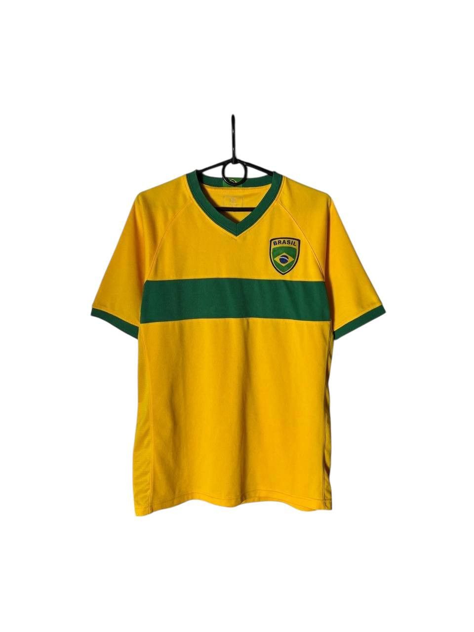 Other 00s BRAZIL Blokecore Jersey Vintage T-shirt Tee Size US S / EU 44-46 / 1 - 2 Thumbnail