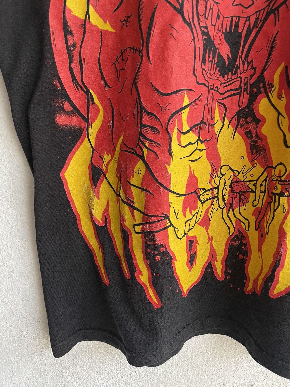 Band Tees 90s Single Stich Tee Mychildren Mybride Mad skeletal Punk Size US S / EU 44-46 / 1 - 5 Thumbnail