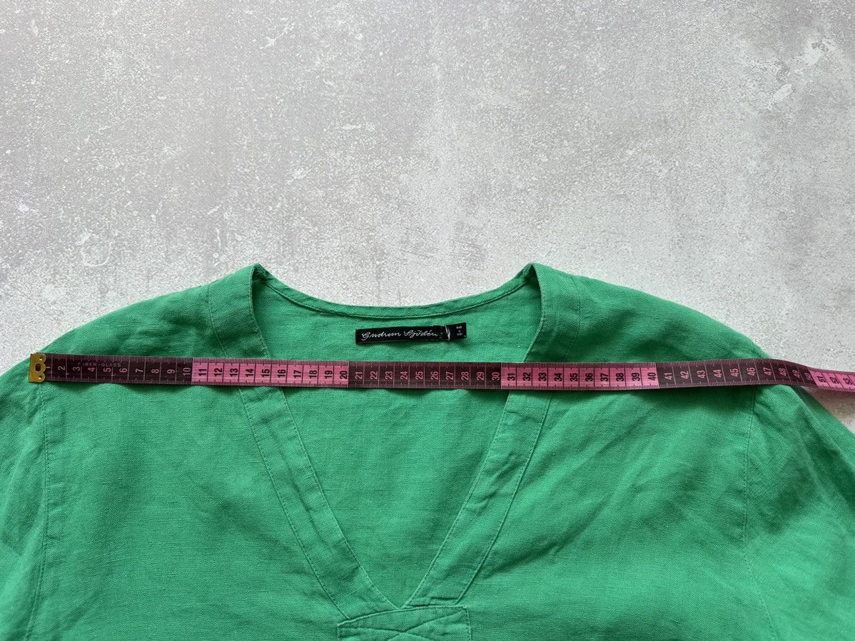 Gudrun Sjoden Women dress Gudrun Sjoden bid one size green India 100% Lin Size XL / US 12-14 / IT 48-50 - 10 Thumbnail