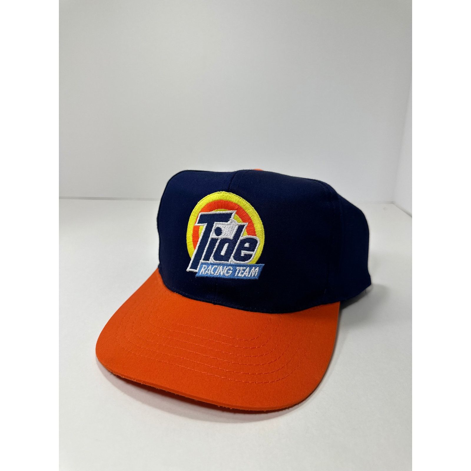 NASCAR × Vintage Vintage Tide Racing Nascar Two Tone 1990 NASCAR Snapback Hat Size ONE SIZE - 2 Thumbnail