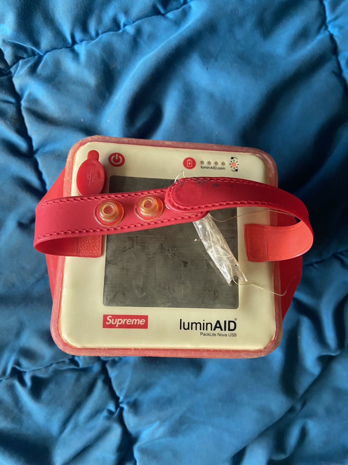 Supreme Supreme Red LuminAID LED Lantern Look PICS For Condition!! Size ONE SIZE - 6 Thumbnail