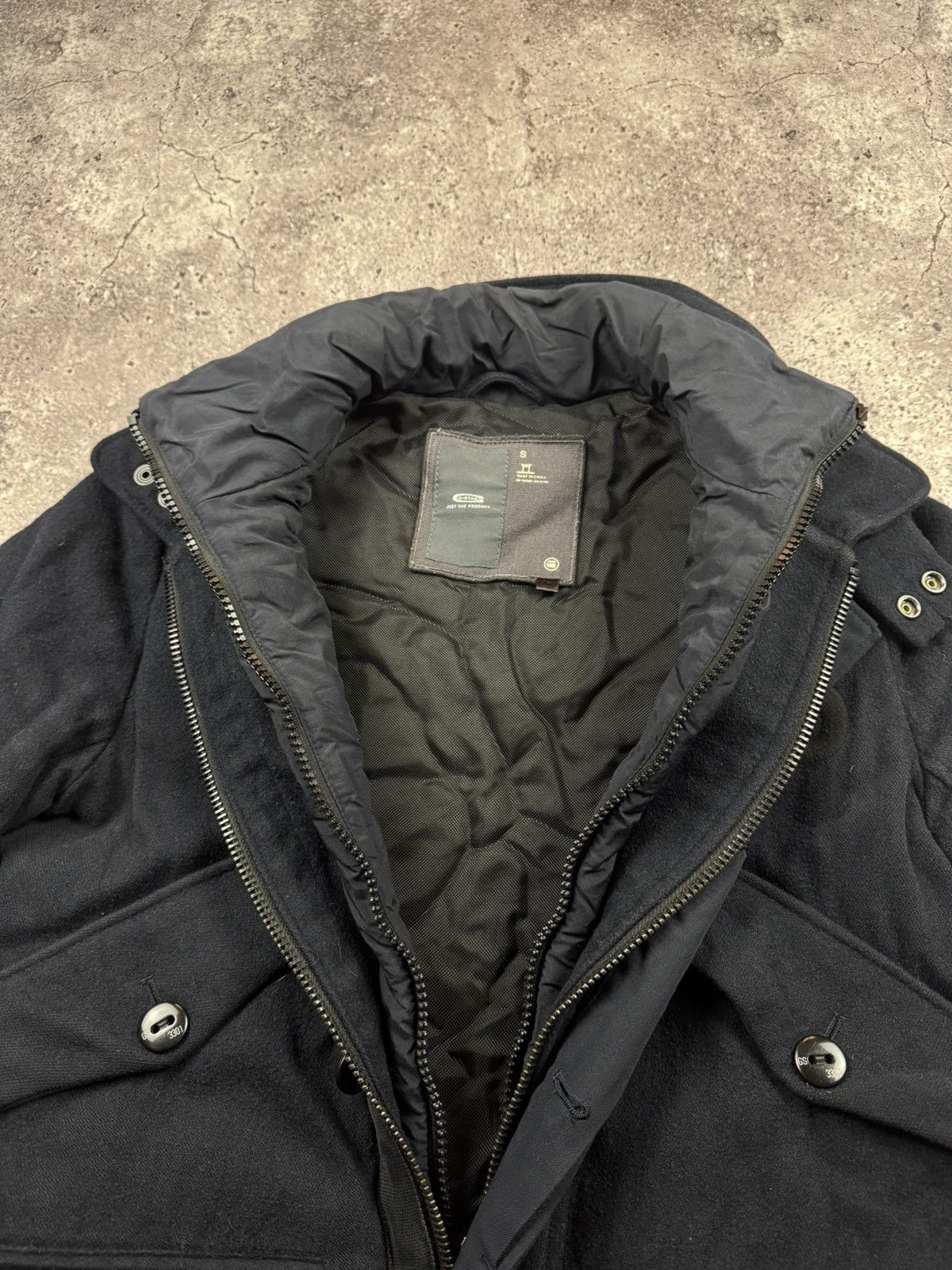 G-Star AVANT GARDE G STAR RAW JUNYA WATANABE WOOL BOMBER JACKET Y2K Size US S / EU 44-46 / 1 - 9 Thumbnail