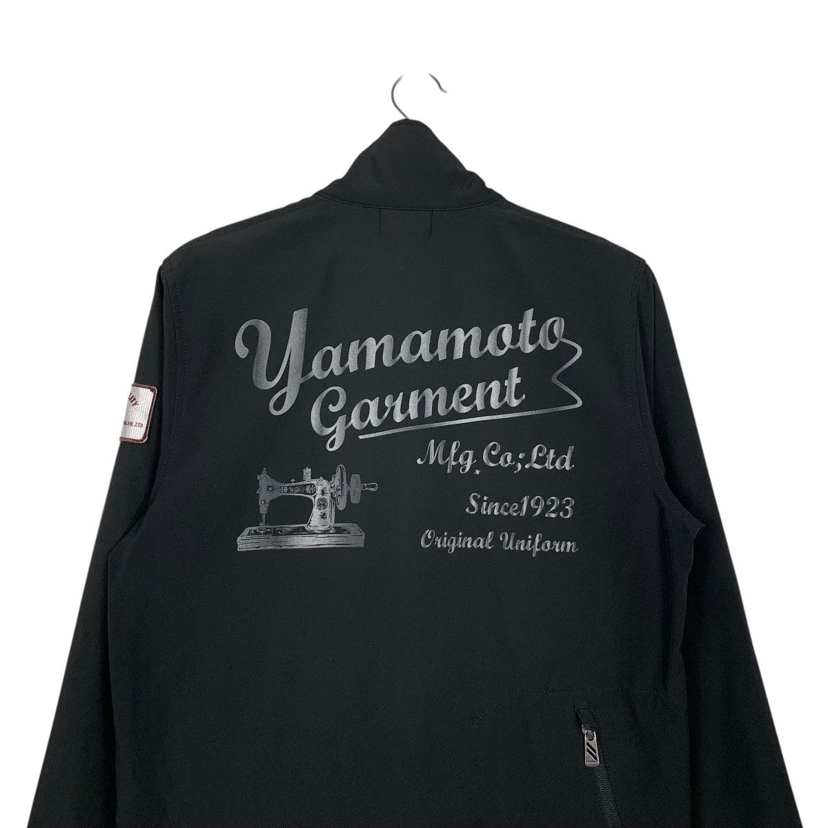 Japanese Brand BLAKLADER X YAMAMOTO GARMENT Big Logo Jacket #2099-C92 Size US S / EU 44-46 / 1 - 2 Thumbnail