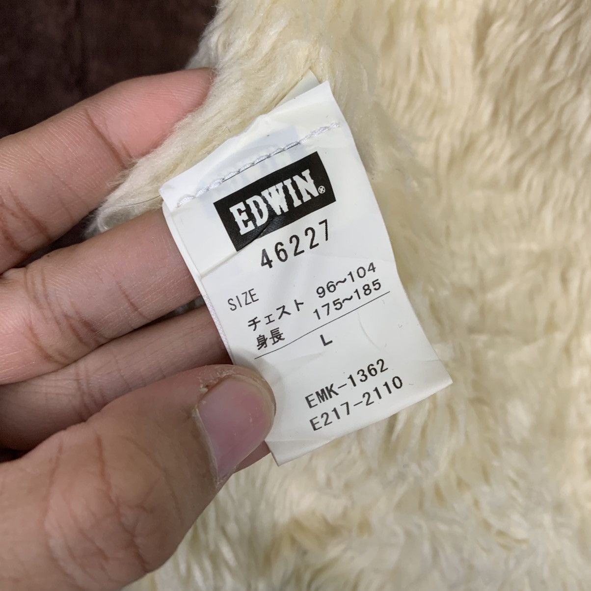 Edwin Edwin 503 Corduroy Sherpa Trucker Jacket Size US S / EU 44-46 / 1 - 16 Thumbnail