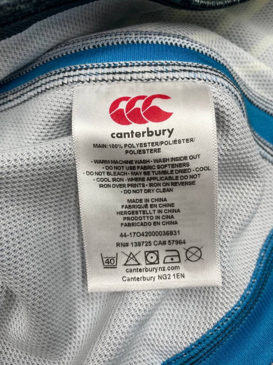 Canterbury of New Zealand Canterbury Ospreys Men Jersey 2019/20Vapodri Protech Grey Size US S / EU 44-46 / 1 - 7 Thumbnail