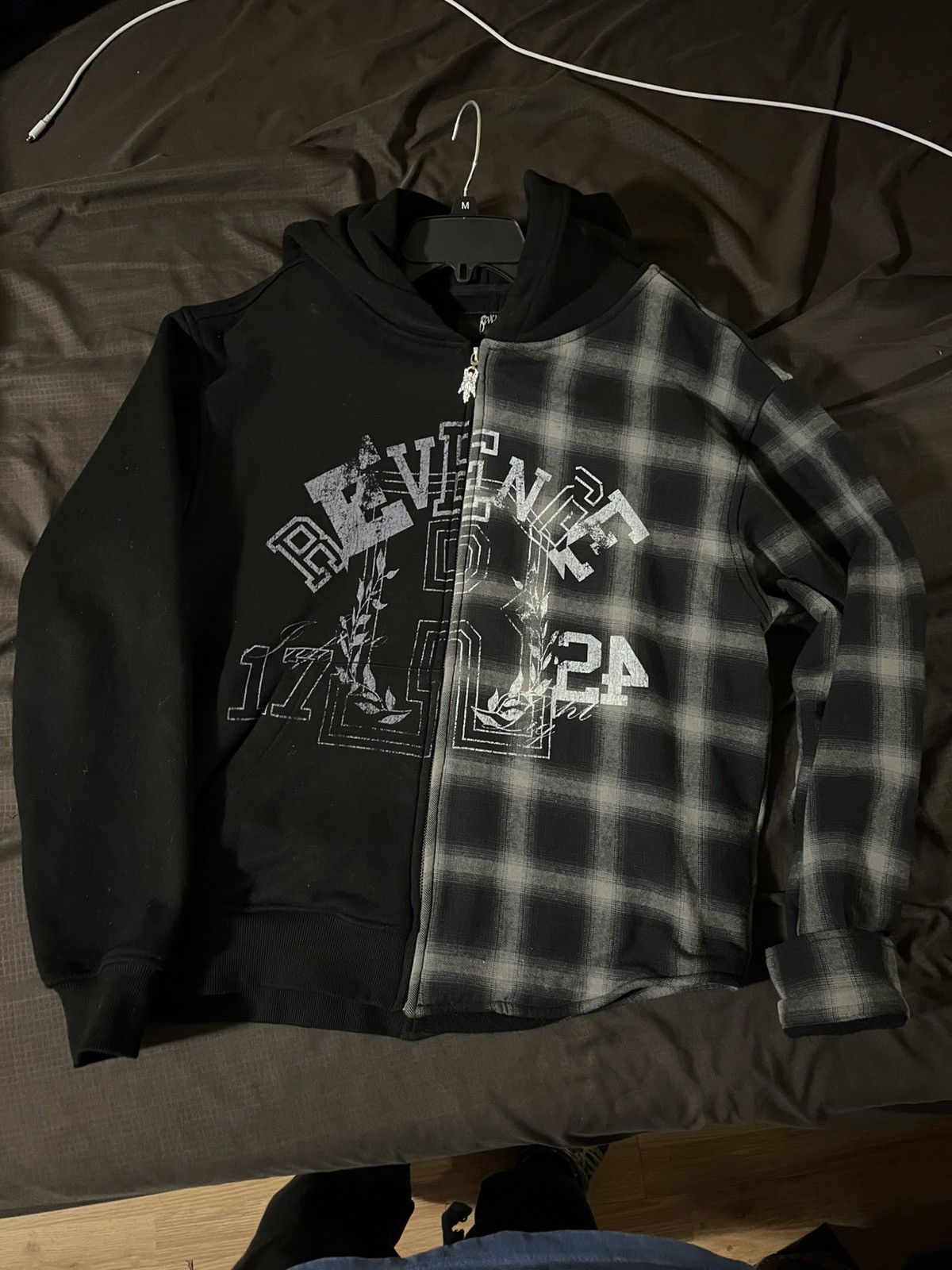Revenge Inferno Flannel Zip black/grey Size US S / EU 44-46 / 1 - 1 Thumbnail