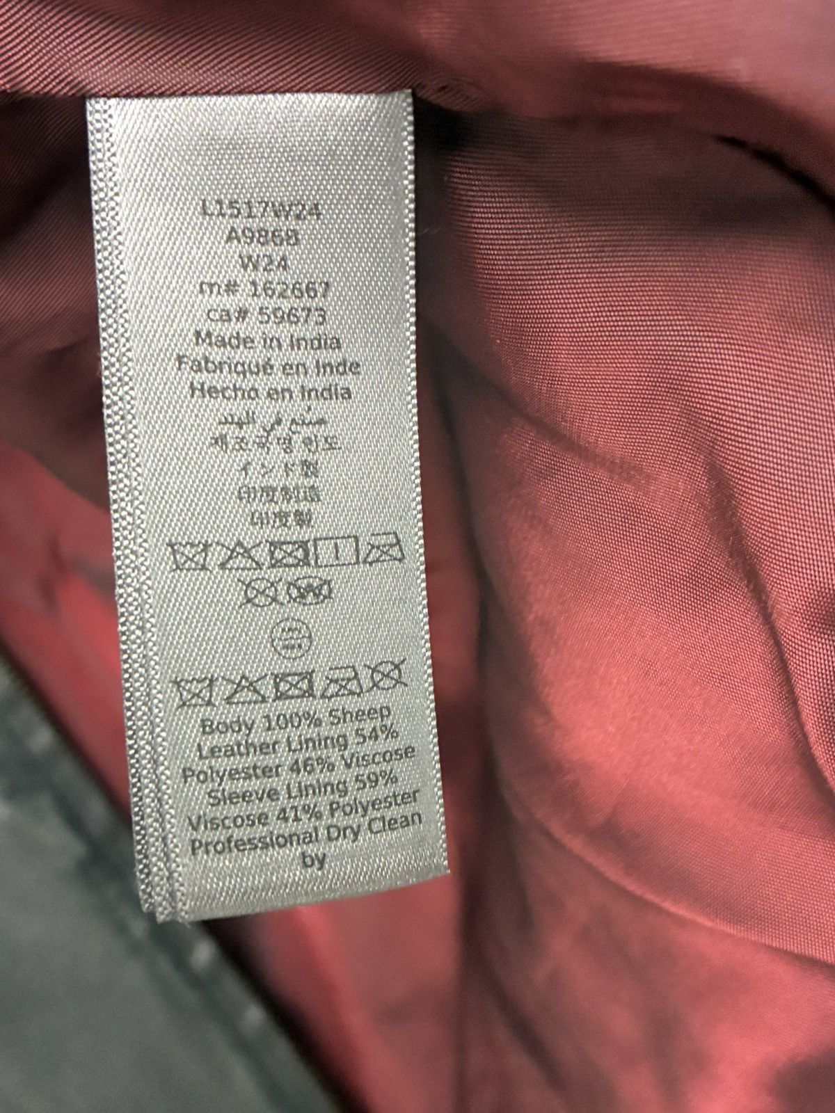 John Varvatos Sorcha Leather Jacket EU 50 USA 40 Size US M / EU 48-50 / 2 - 10 Thumbnail