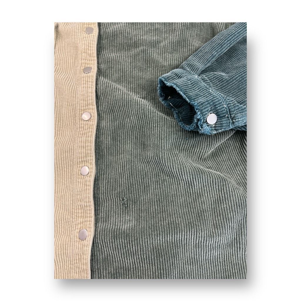 Other POL Distressed Oversized Corduroy Shacket Size Large Size L / US 10 / IT 46 - 5 Thumbnail