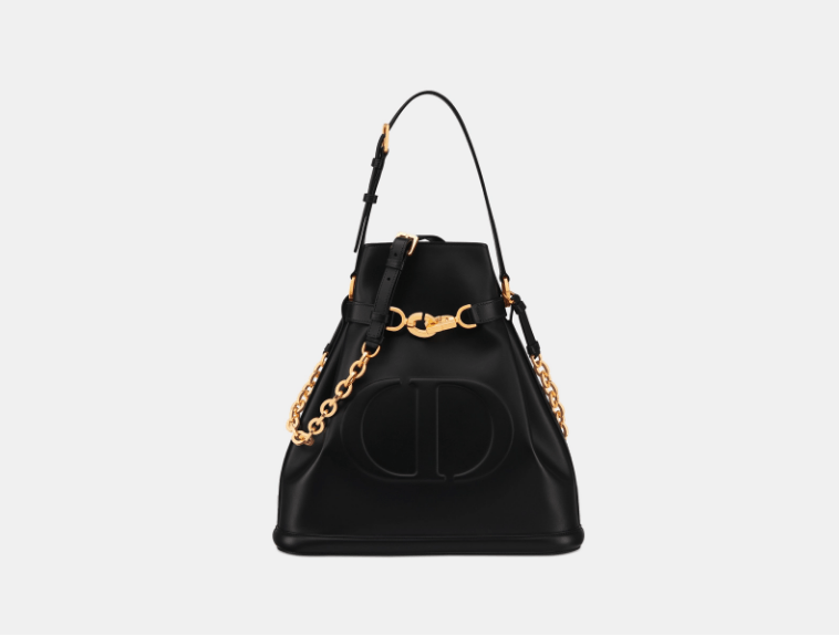 Dior o1w1db11125 M2270U Size: OS / Large C'est Bag in Black Size ONE SIZE - 2 Thumbnail