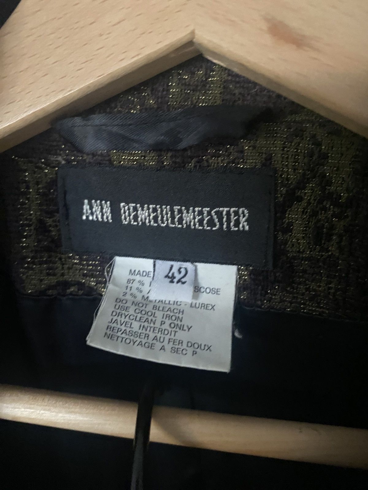 Ann Demeulemeester Ann Demeulemeester FW93 2 piece set Size M / US 6-8 / IT 42-44 - 3 Thumbnail