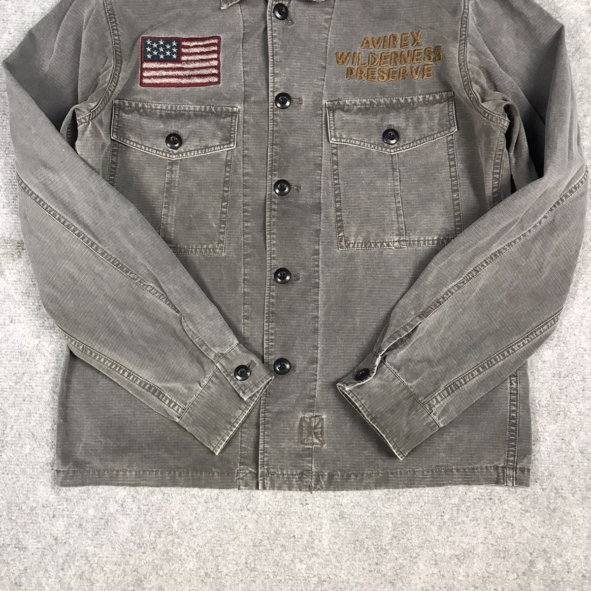 Avirex × Japanese Brand AVIREX WILDERNESS PRESERVE BUTTON UP JACKET Size US M / EU 48-50 / 2 - 6 Thumbnail