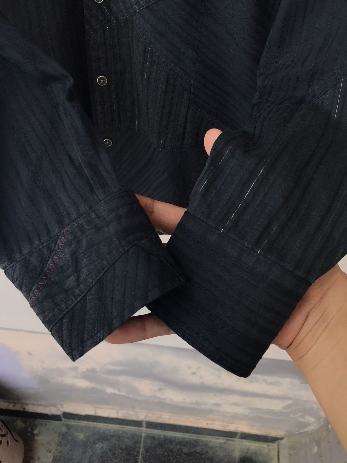 Tornado Mart Vintage Tornado Mart Long Sleeve Button Up Shirt Size M / US 6-8 / IT 42-44 - 5 Thumbnail