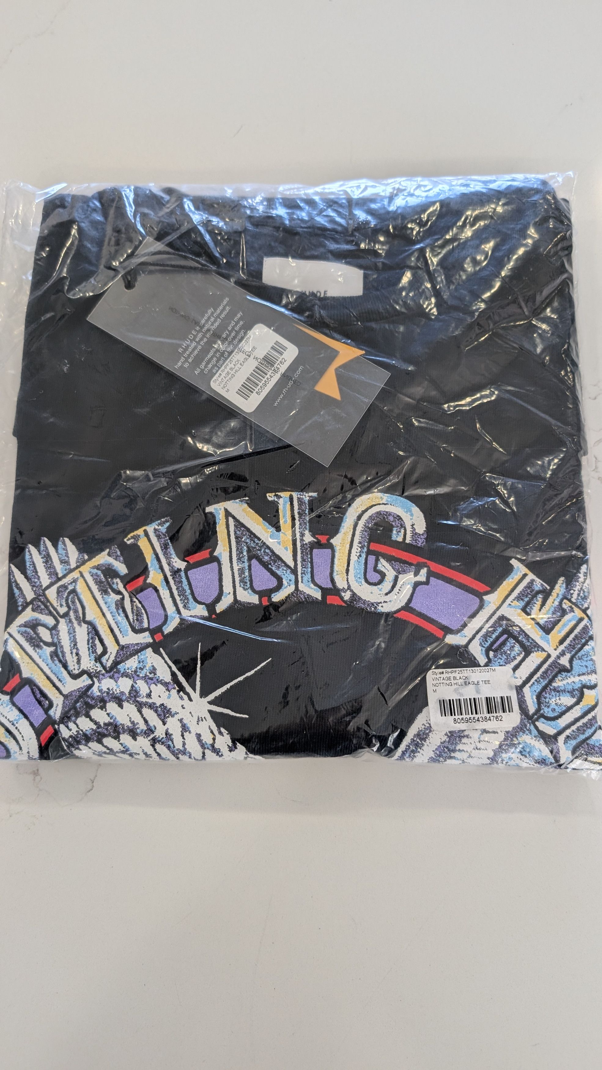 Rhude Rhude Notting Hill Eagle Tee M Vintage Black Size US M / EU 48-50 / 2 - 4 Thumbnail