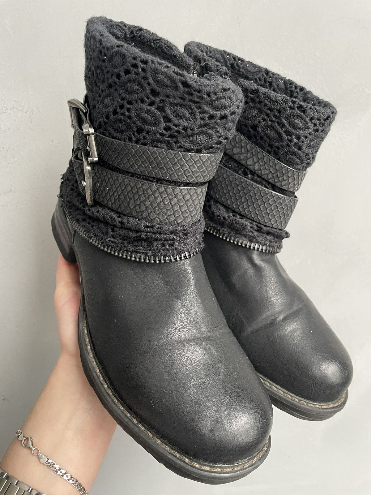 A.S.98 Ankle gothic avant garde boots A.S. 98 boots rick owens Size US 7 / EU 40 - 5 Thumbnail