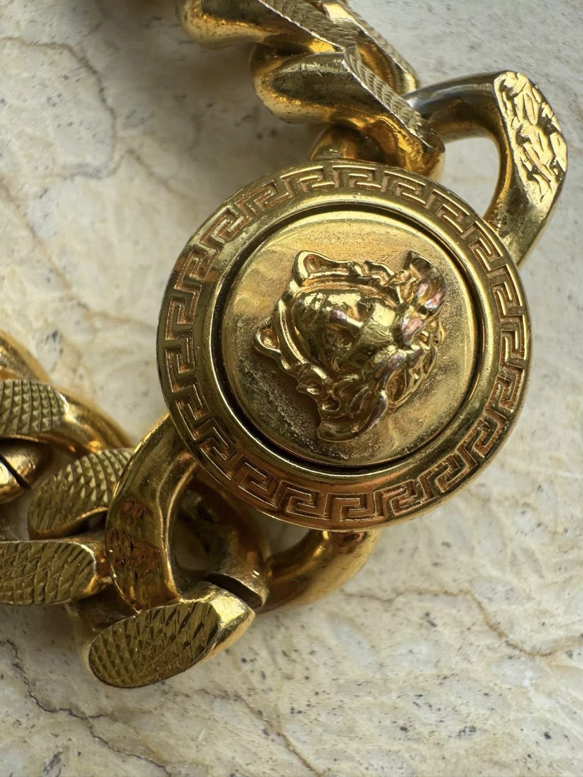 Versace Medusa logo chain bracelet Size ONE SIZE - 4 Thumbnail