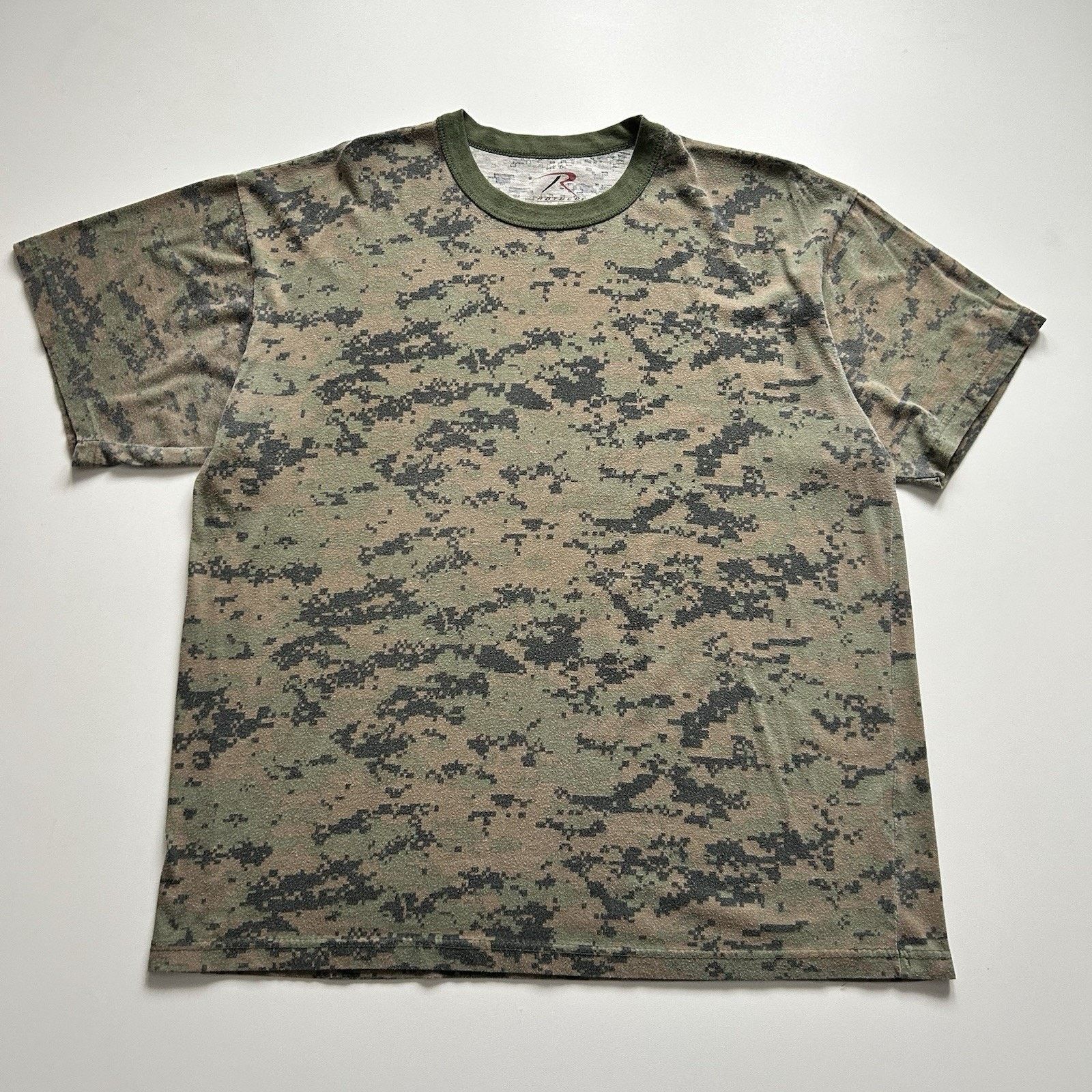 Rothco × Vintage Vintage Rothco Camo T Shirt 2XL Y2K Digital Camouflage Rare Size US XXL / EU 58 / 5 - 1 Thumbnail