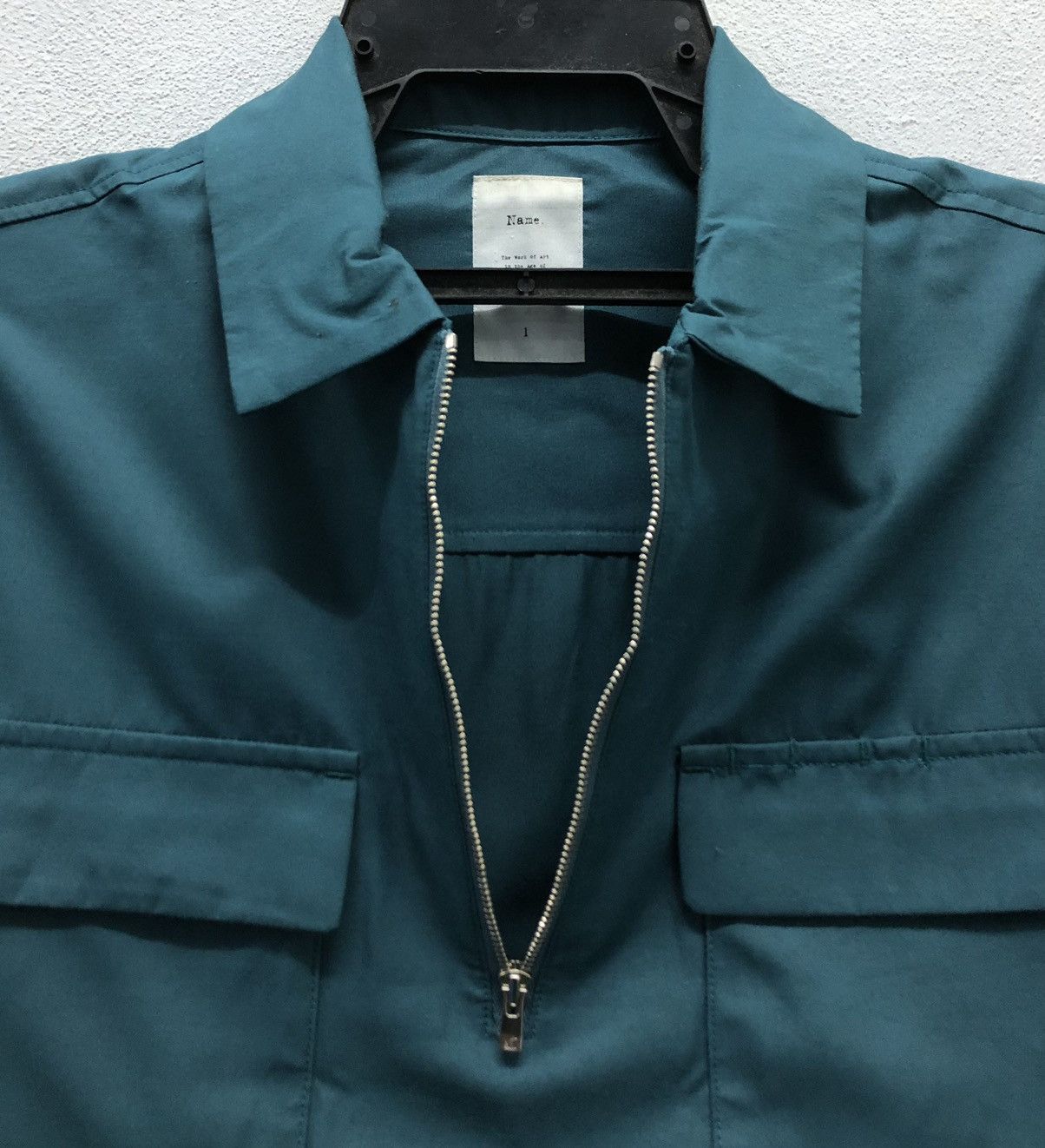Japanese Brand Vintage I AM Made In Japan Half Zip Polo Shirt Size US L / EU 52-54 / 3 - 4 Thumbnail
