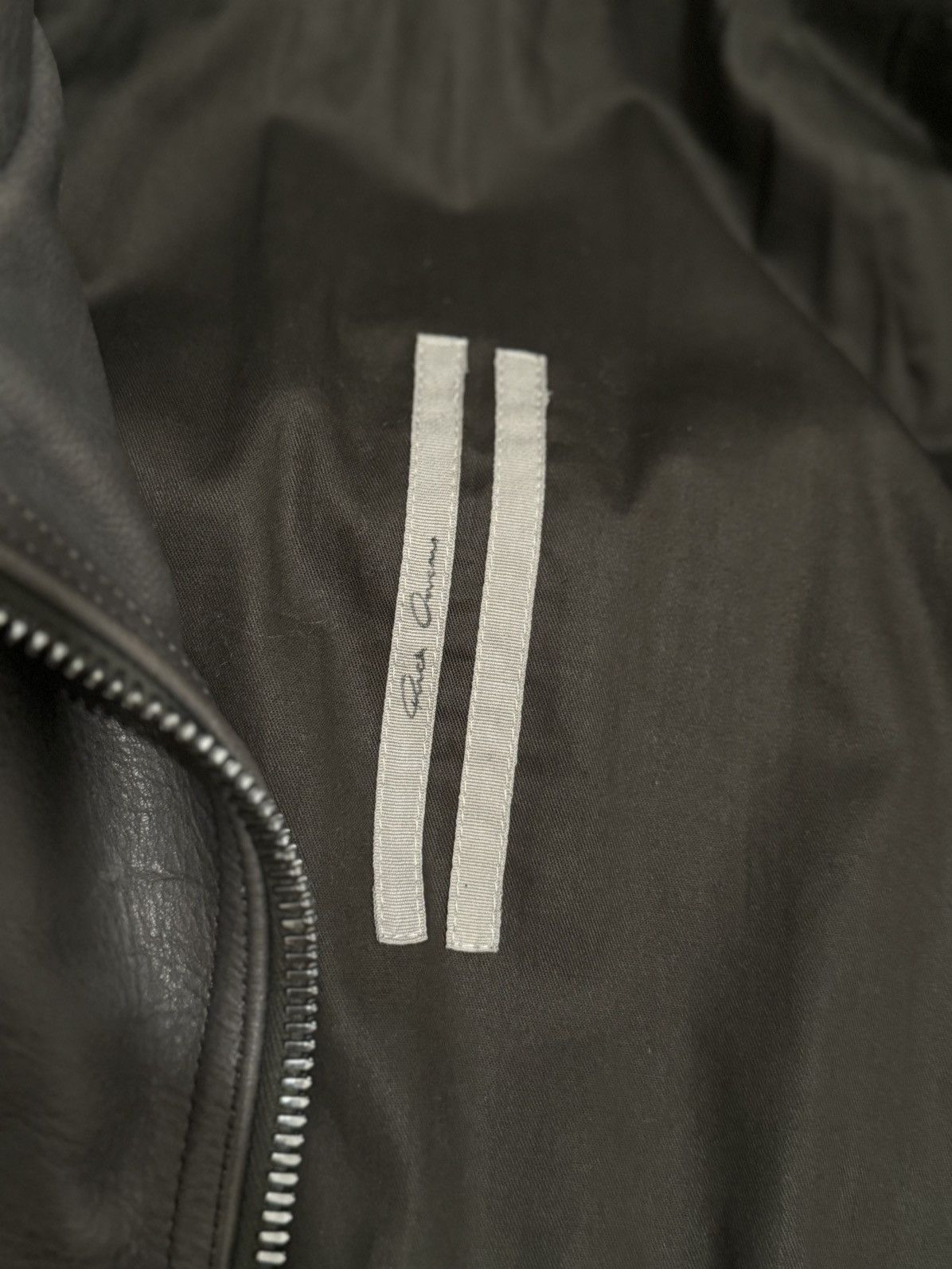 Rick Owens Rick Owens Blixa Dracollar Leather Jacket Size US M / EU 48-50 / 2 - 7 Thumbnail