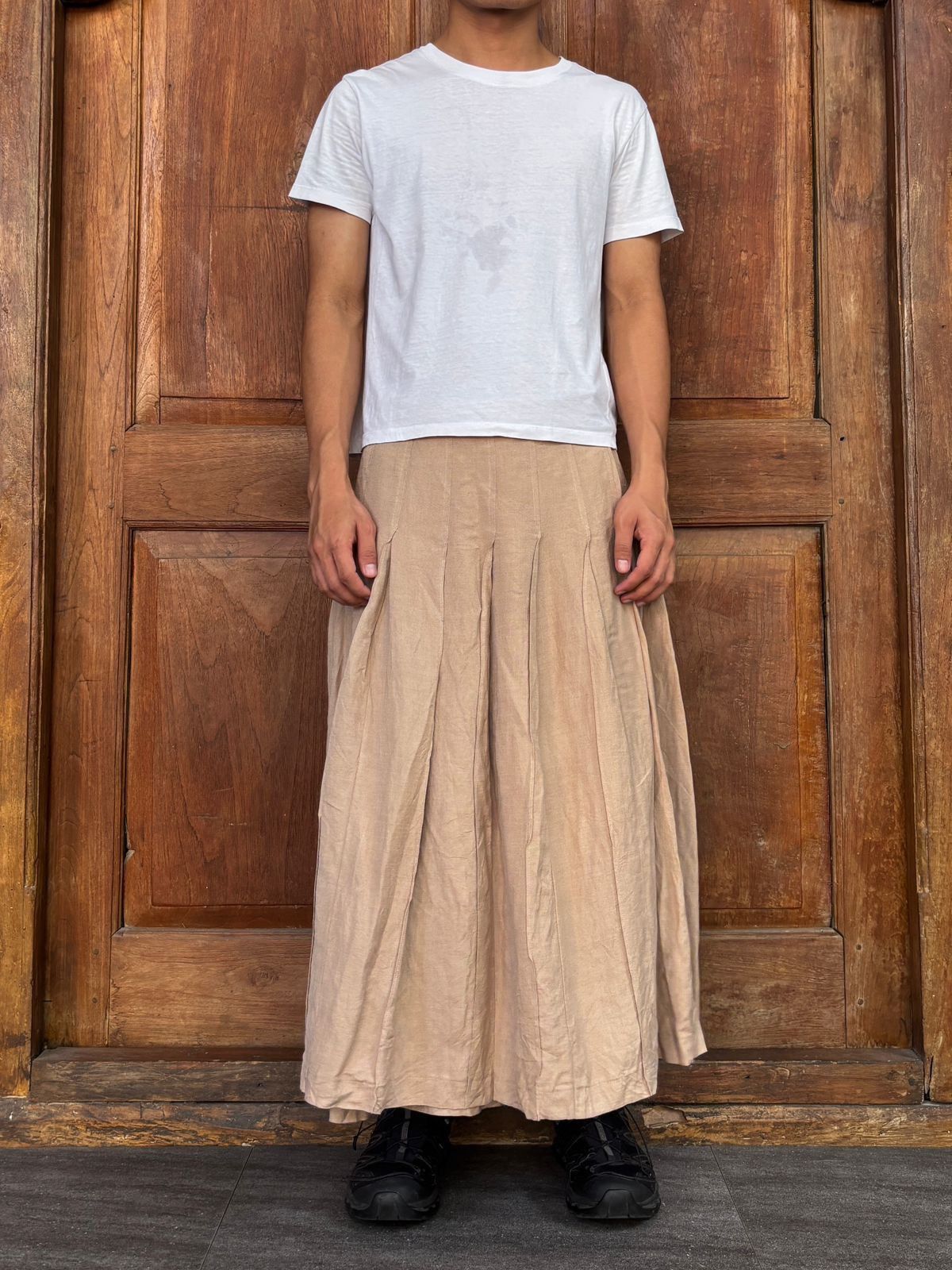 Comme des Garcons Belted Wide Skirt Size 28" / US 6 / IT 42 - 1 Thumbnail