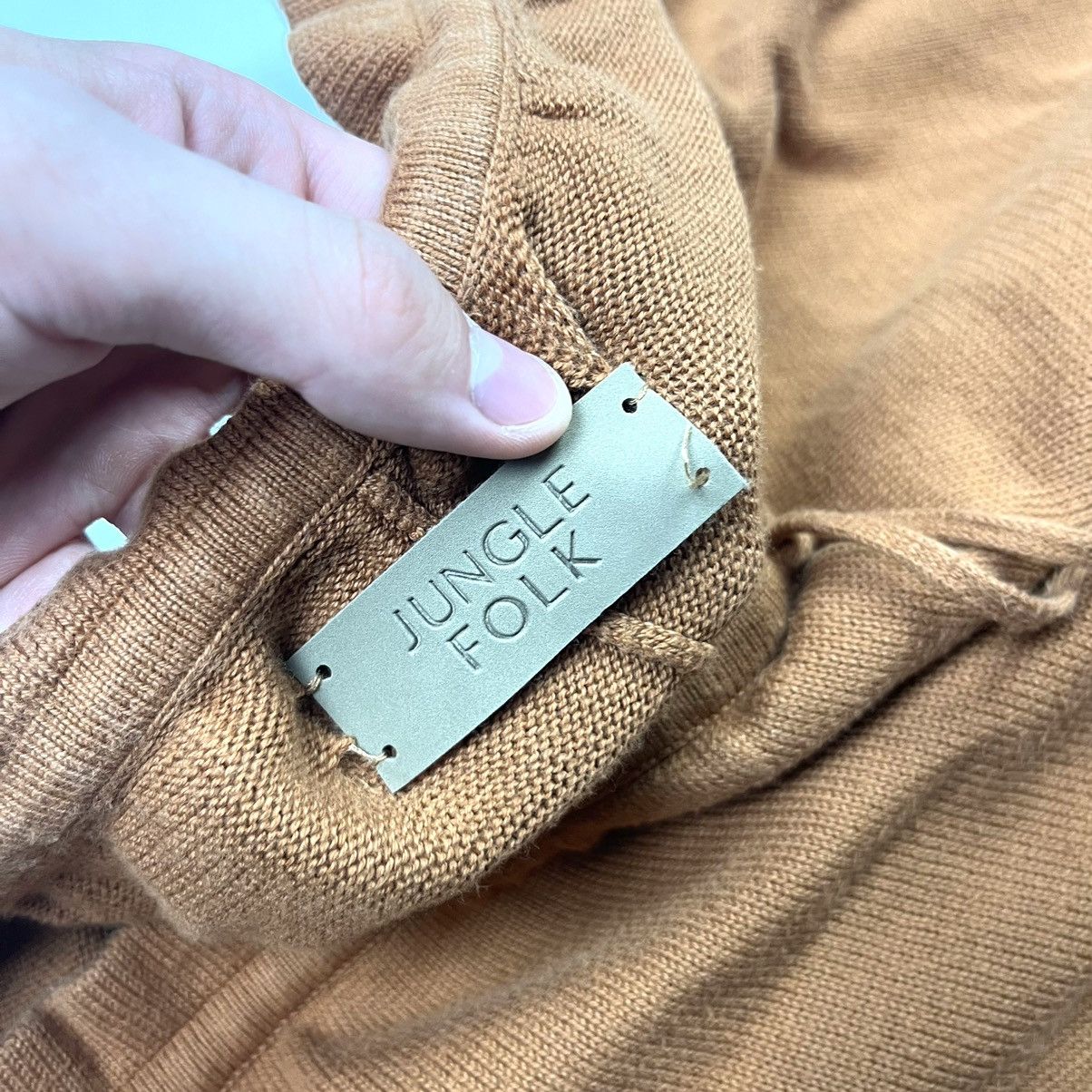 Folk Jungle Folk Streetwear Relaxed Jogger Pants Orange Size US 31 - 7 Thumbnail