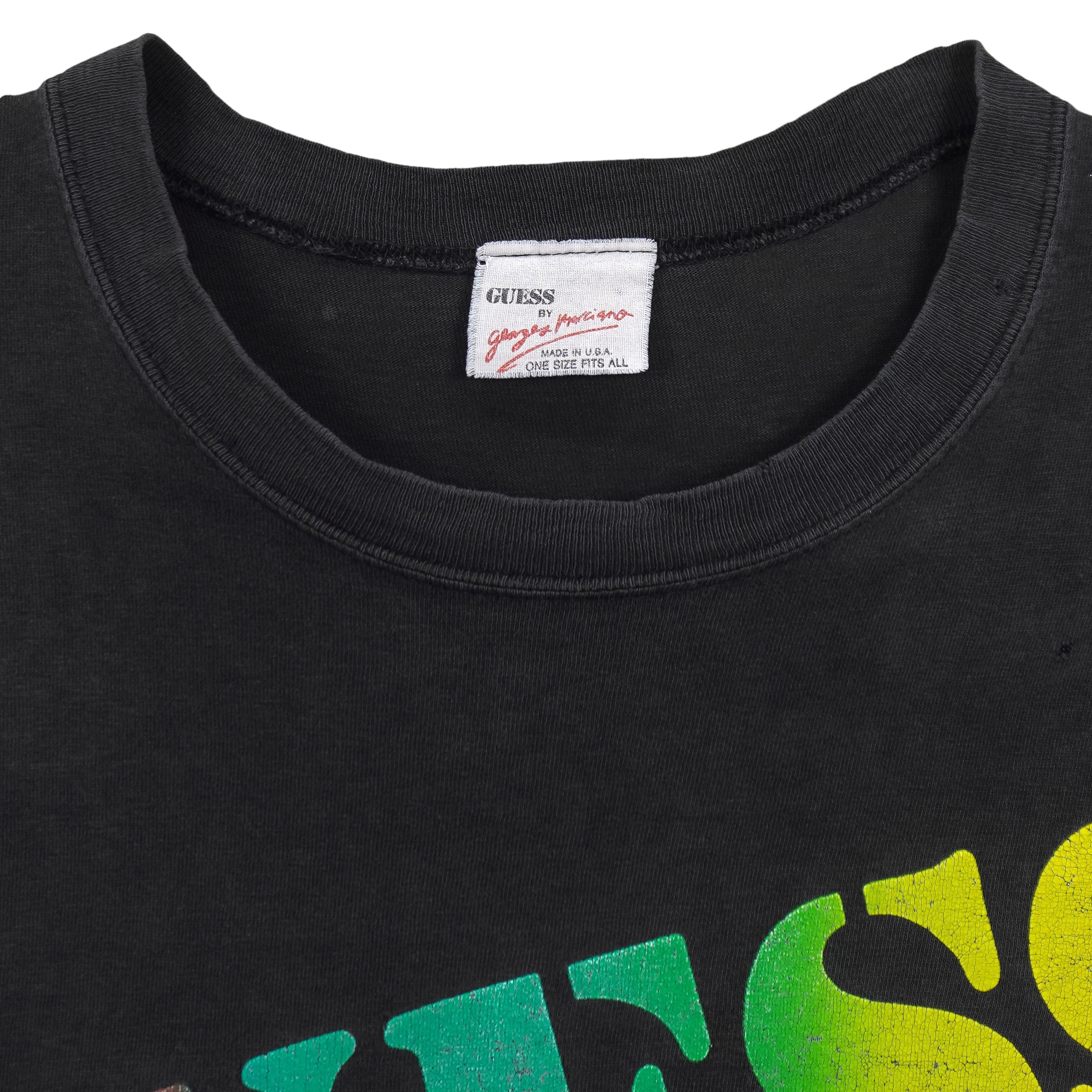 Guess Vintage Guess Products Spell-Out T-Shirt 1990s Large Size US L / EU 52-54 / 3 - 4 Thumbnail