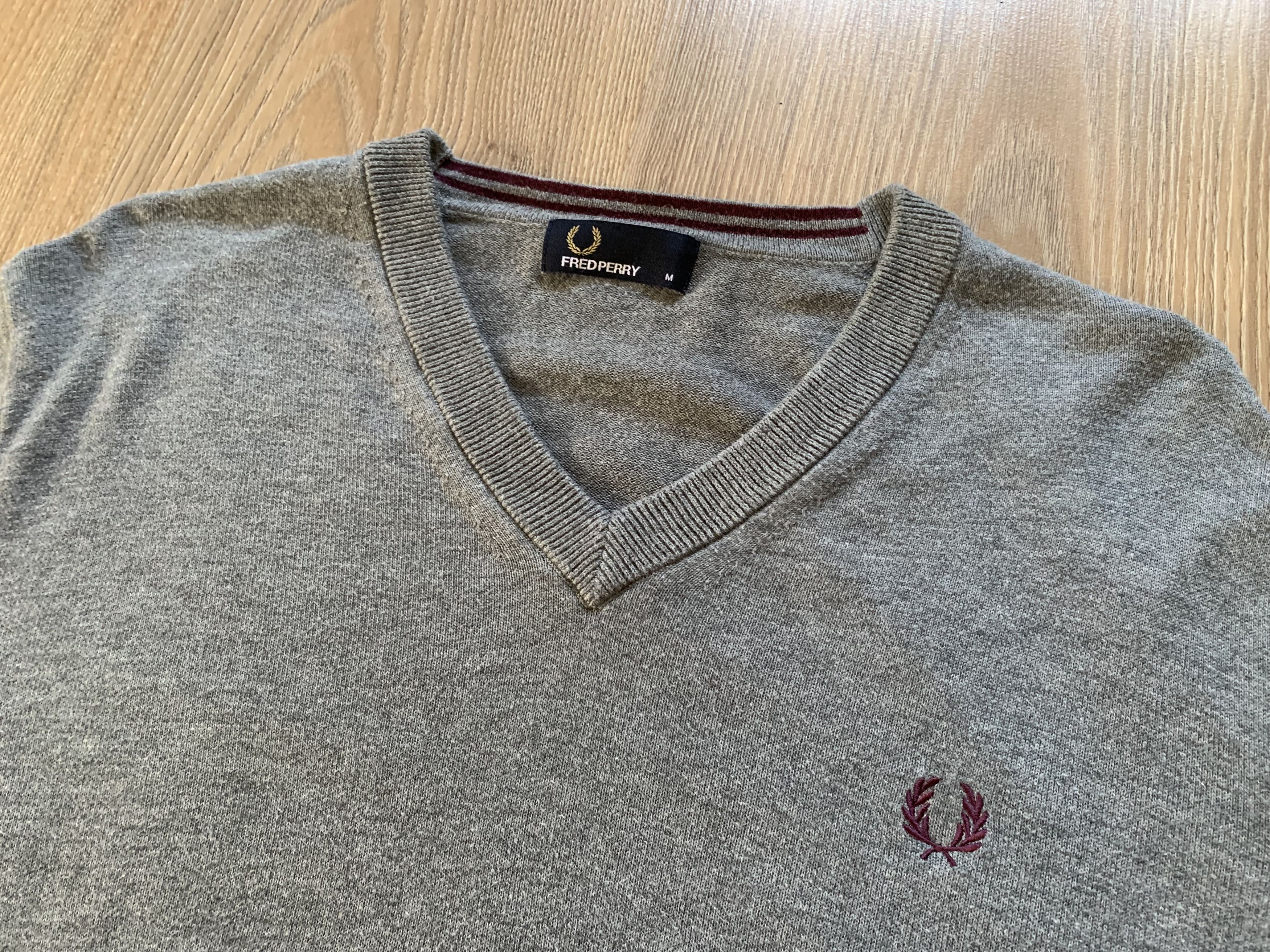 Fred Perry × Vintage Fred Perry Classic Cotton Pullover Size US M / EU 48-50 / 2 - 4 Thumbnail