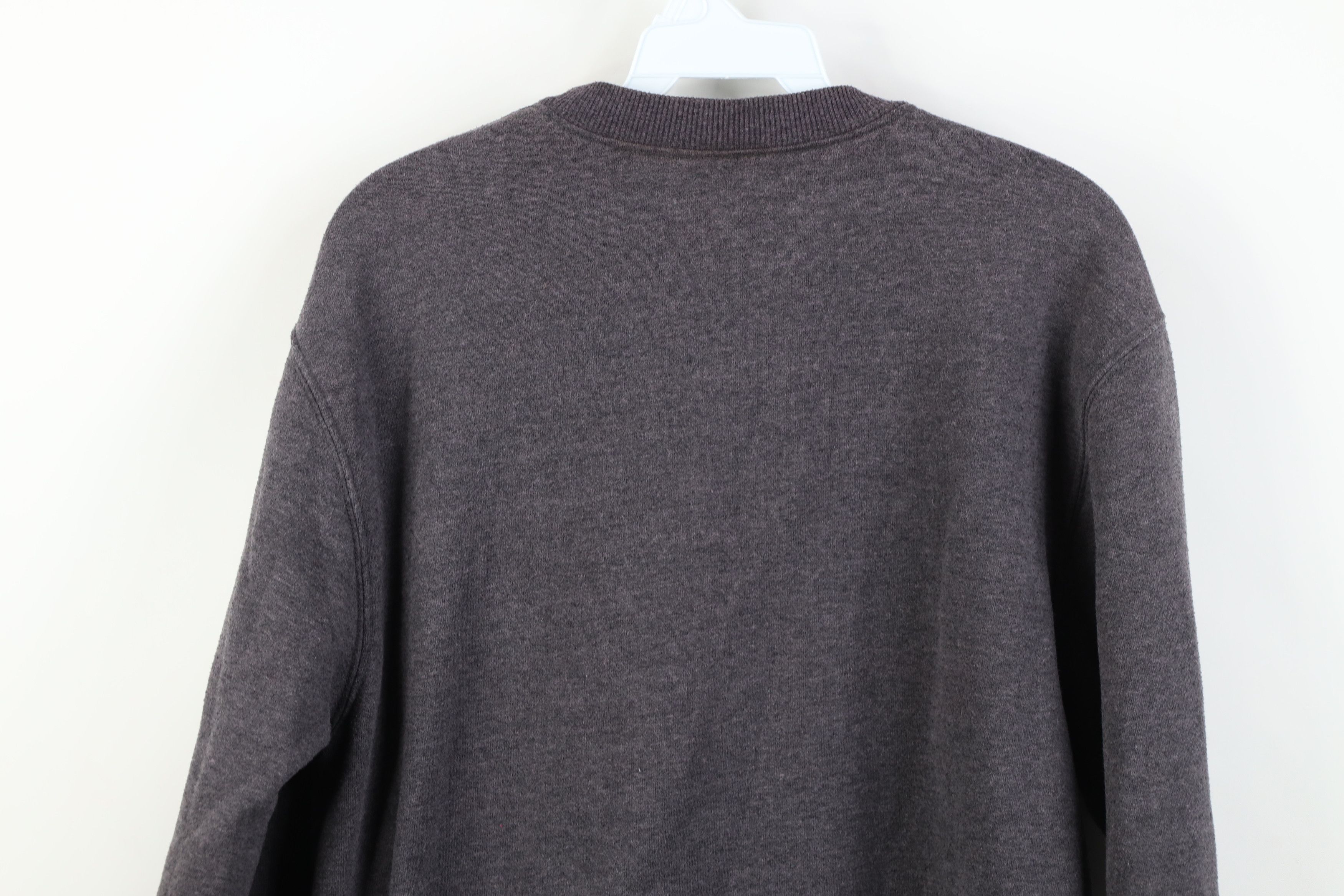 Vintage Vintage 90s Streetwear Crewneck Sweatshirt Charcoal Gray Size US M / EU 48-50 / 2 - 9 Thumbnail