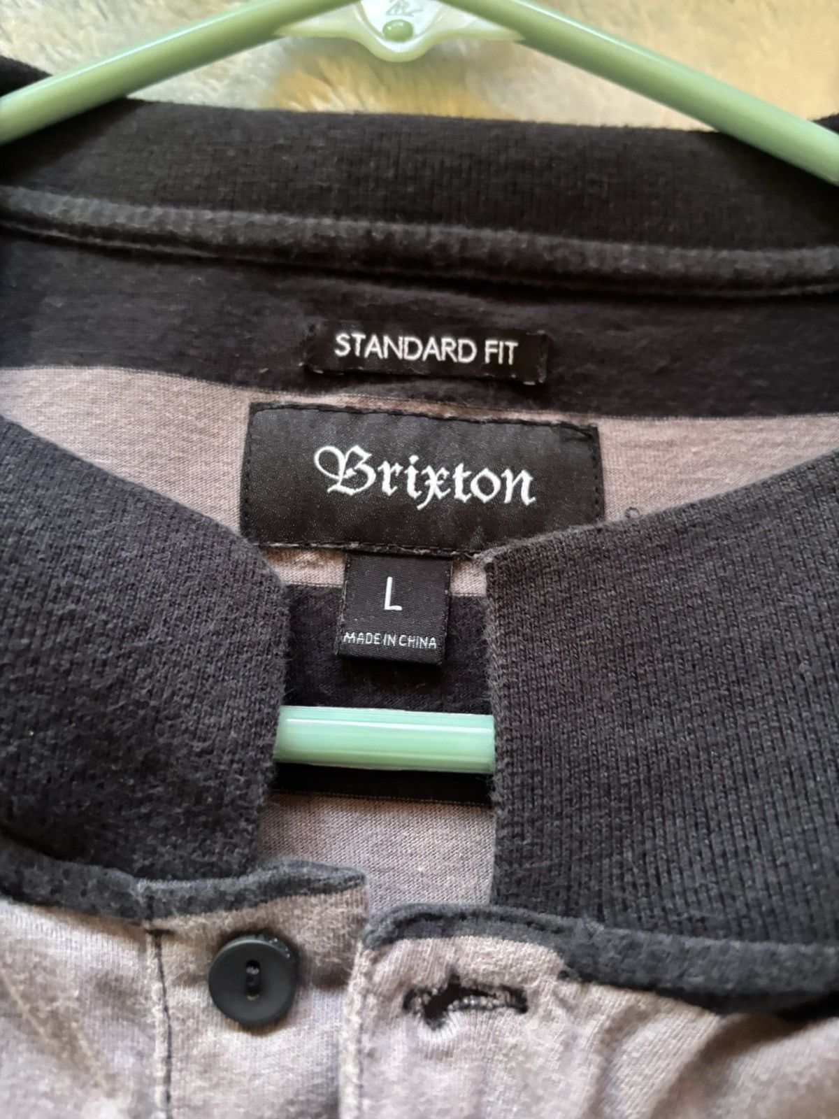 Brixton Brixton collar tee Size US L / EU 52-54 / 3 - 2 Thumbnail