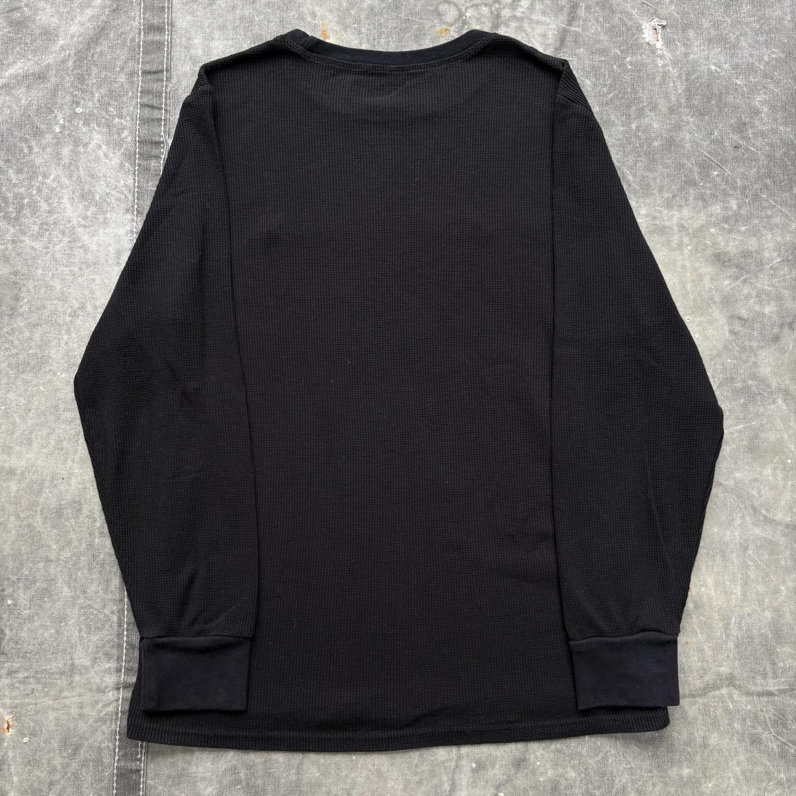 U.S. Polo Assn. Vintage Y2K U.S. Polo Assn. Black Grunge Skate Thermal Shirt Size US L / EU 52-54 / 3 - 5 Thumbnail