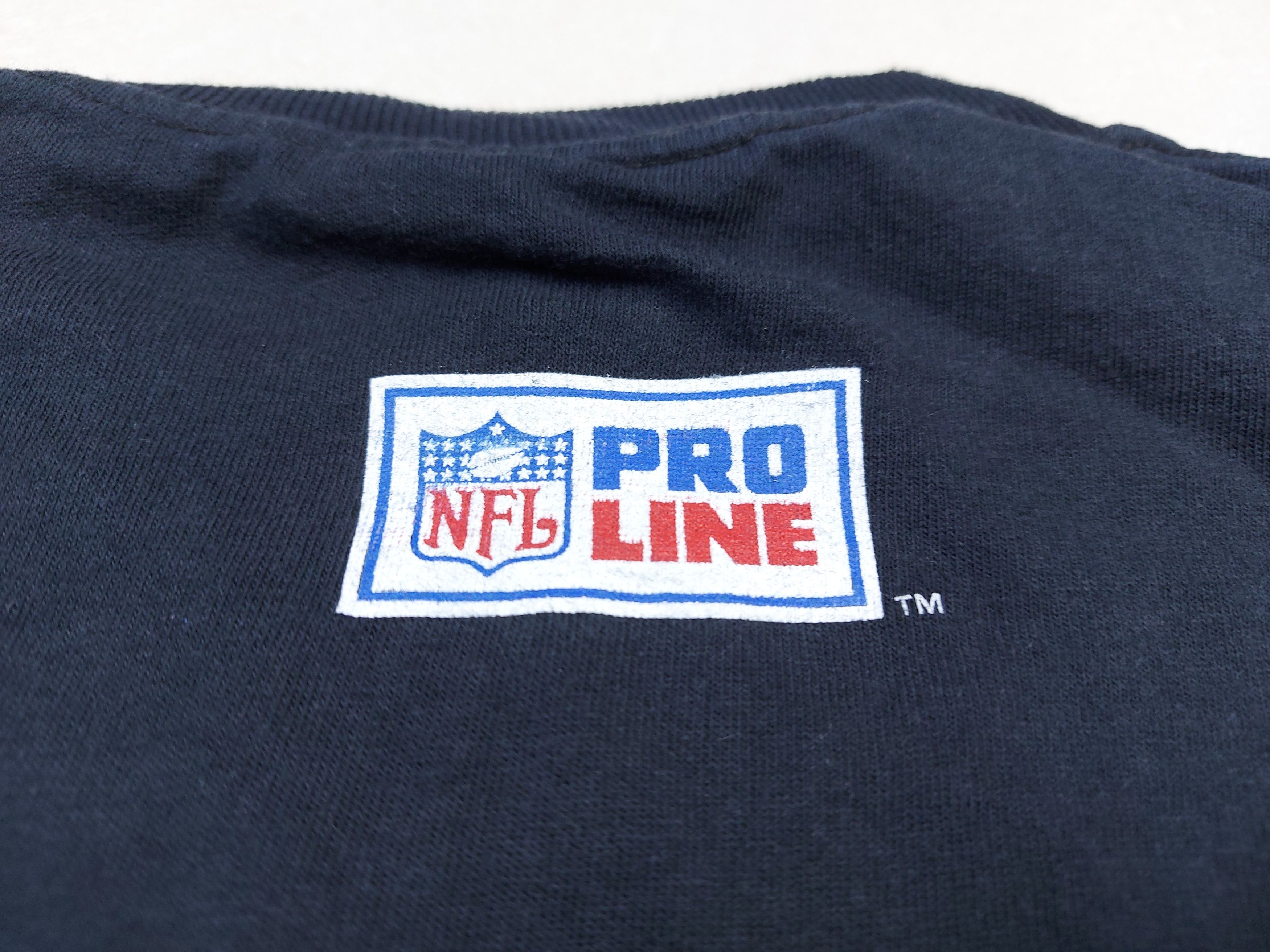 NFL × Nike × Vintage Vintage 90s Nike Pittsburgh Steelers NFL Pro Line TEE Size US M / EU 48-50 / 2 - 3 Thumbnail