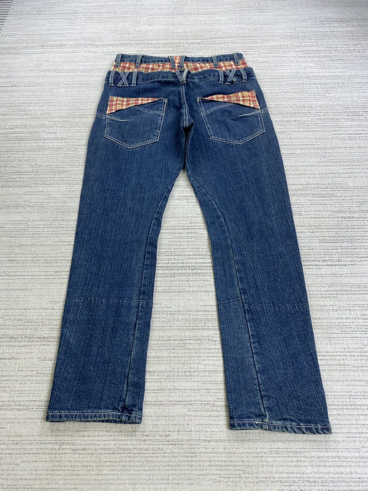 Hysteric Glamour Vintage B-S Hysteric Style Double Waist Denim Jeans Size US 30 / EU 46 - 3 Thumbnail