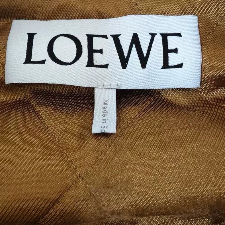 Loewe loewe Brown notched-collar zip-up jacket 2506-Nextarrow Size US S / EU 44-46 / 1 - 3 Thumbnail