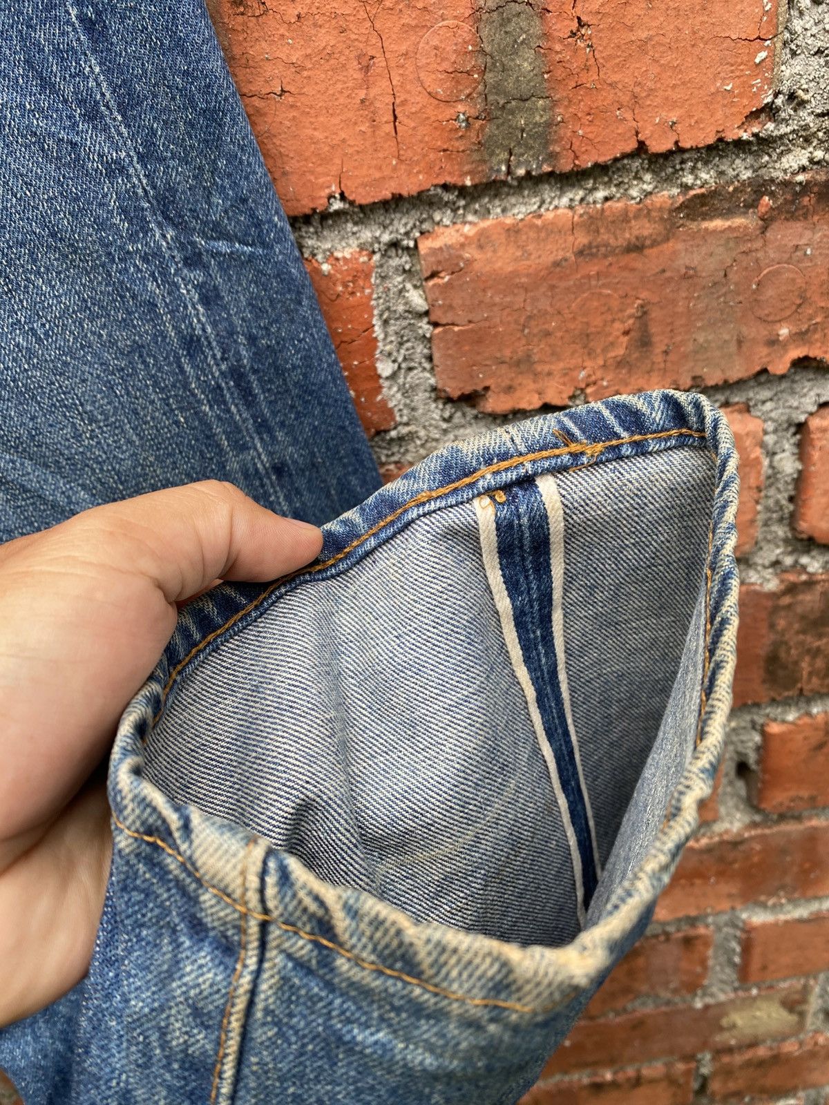 Levi's Vintage Clothing W28x32 Vintage levi's redline big E made in USA Size 28" / US 6 / IT 42 - 4 Thumbnail