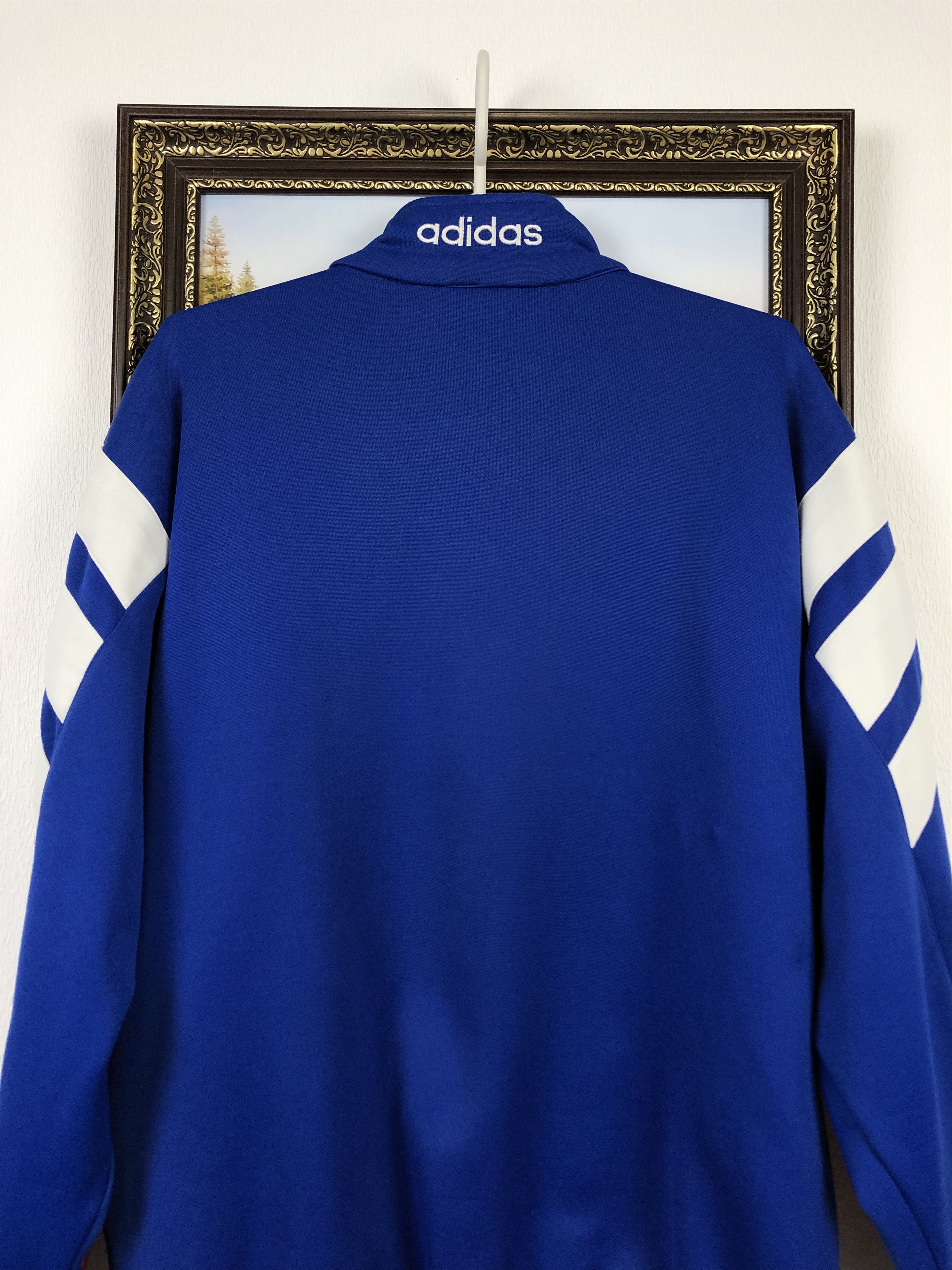 Adidas Vintage 90's Bayern Munich Football Jacket Soccer Track Top Size US M / EU 48-50 / 2 - 14 Thumbnail