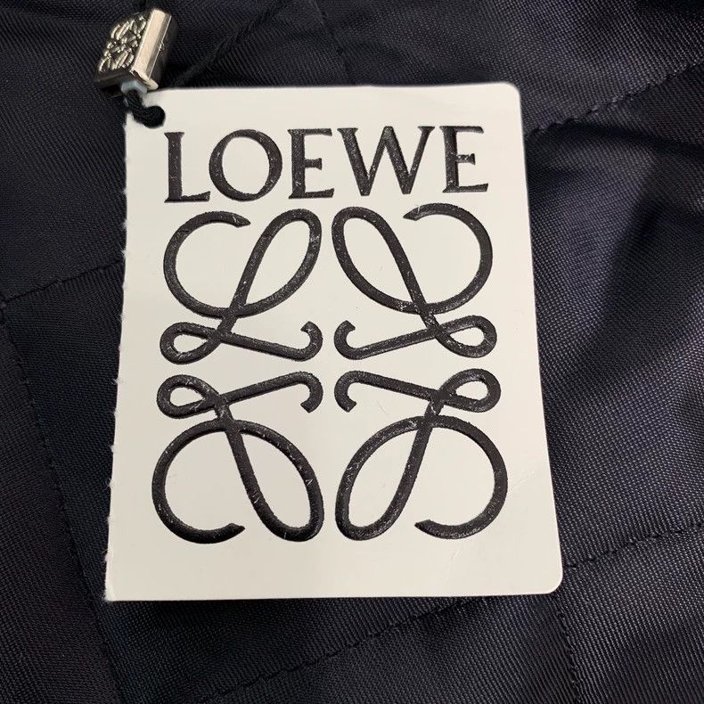 Loewe Loewe Patchwork logo pattern embroidered wool zipper baseb Size L / US 10 / IT 46 - 8 Thumbnail