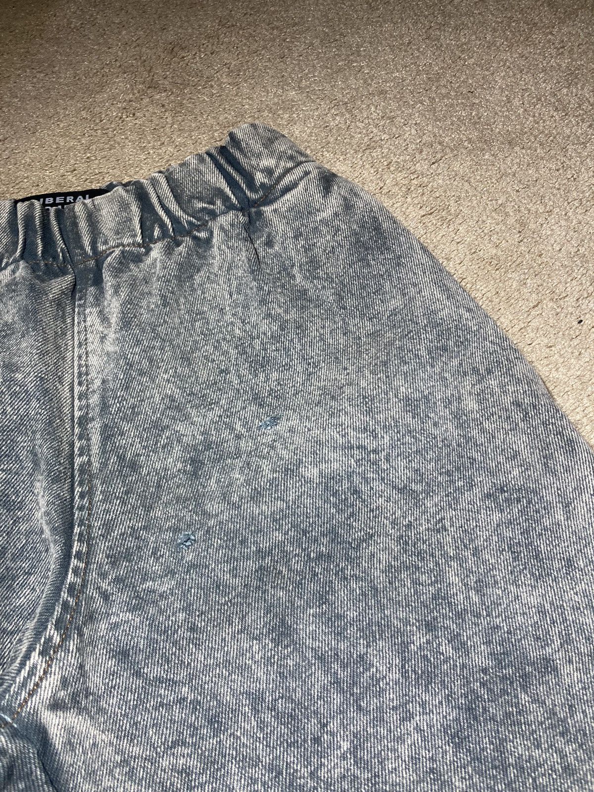 Liberal Youth Ministry SS21 New Liberal Youth Ministry Pants Destroyed Jeans Small Size US 30 / EU 46 - 4 Thumbnail