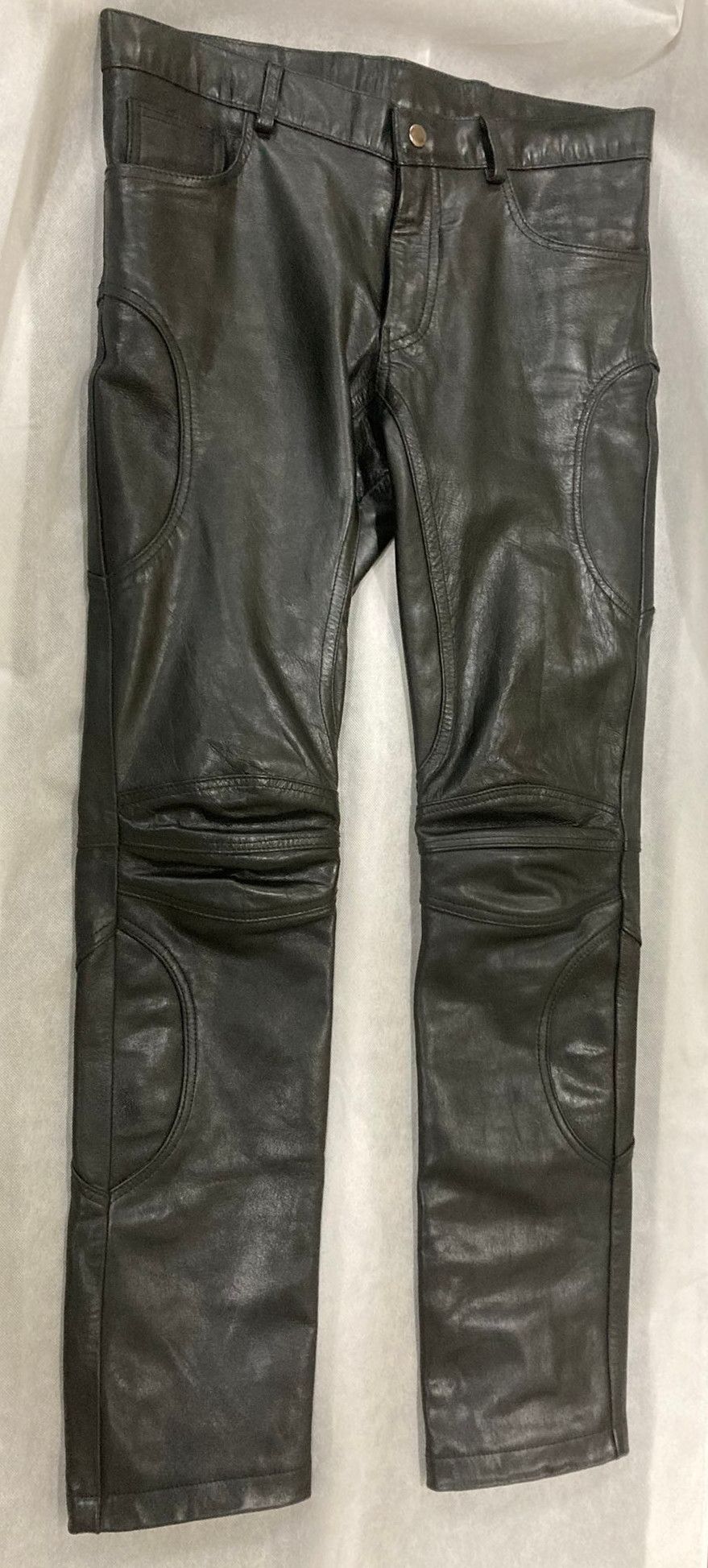 Vintage Ritual Fashion Armour Leather Pants Size US 29 - 1 Thumbnail